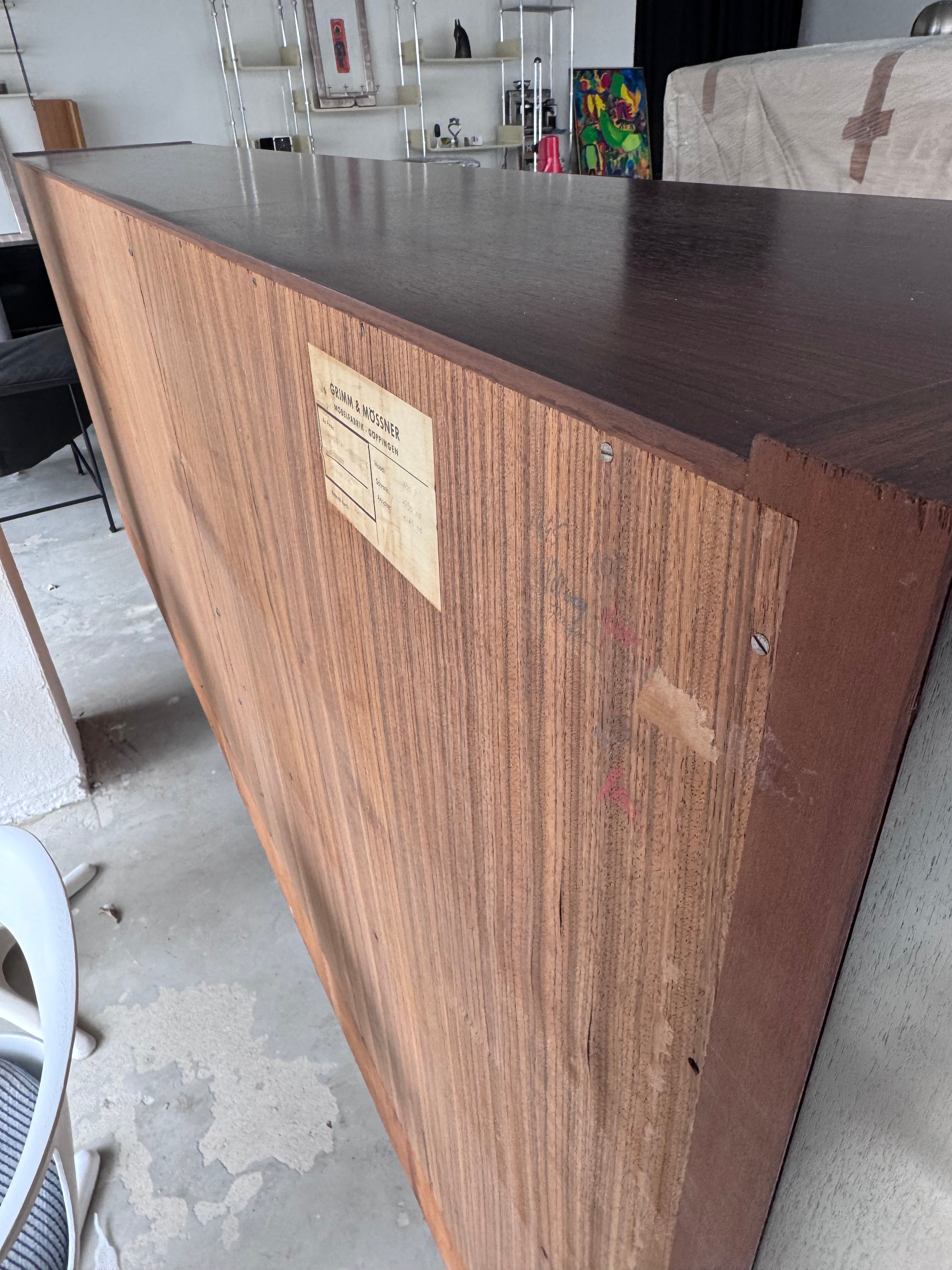 Mid Century Palisander Sideboard / Anrichte von Kho Liang Ie & Wim Crouwel für Fristho, 1957 – Dutch Modern Design