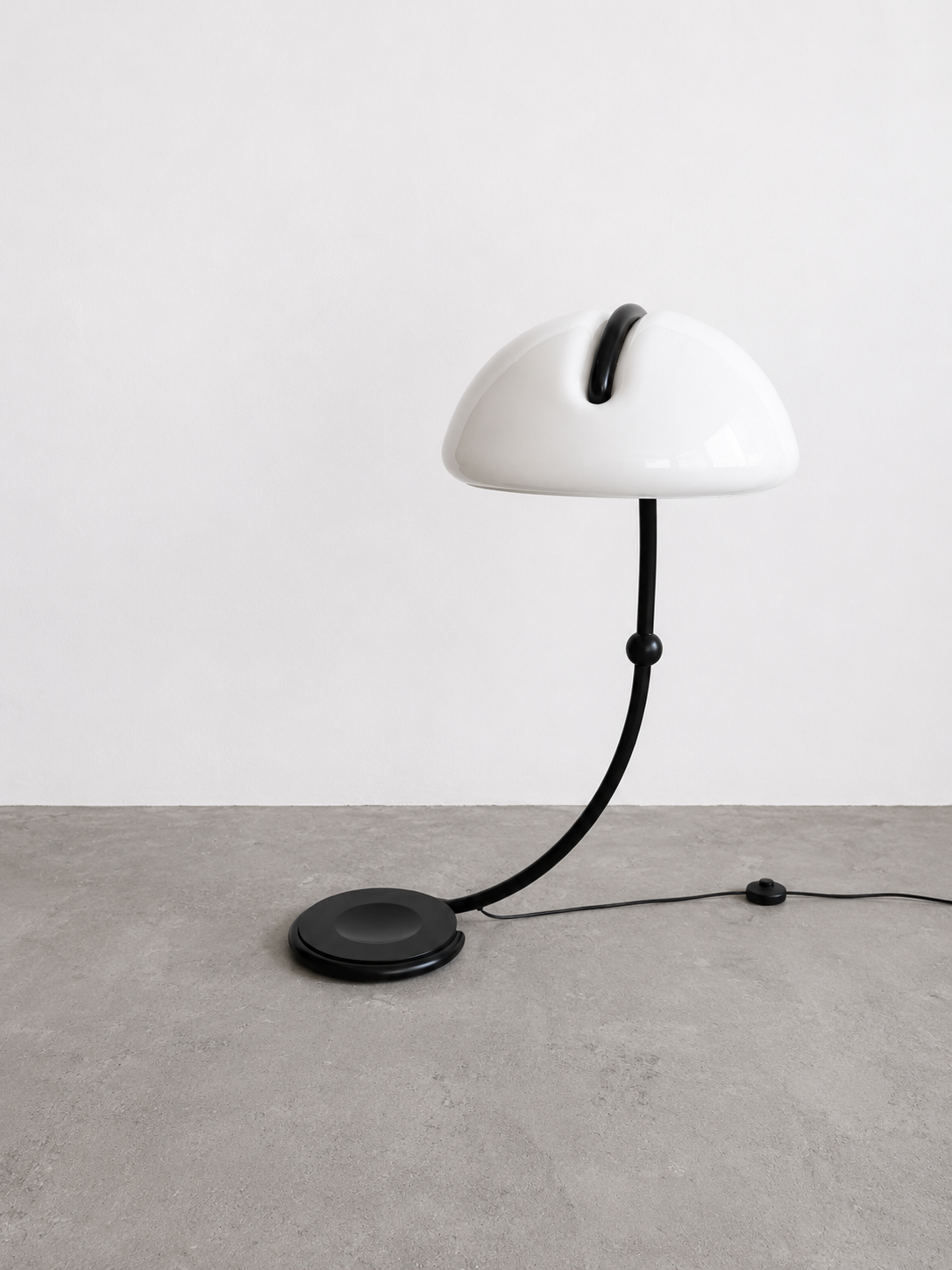 Vintage Martinelli Luce Serpente 2131 Floor Lamp by Elio Martinelli | Italian Mid Century Modern Floor Lamp | Italy 1960s