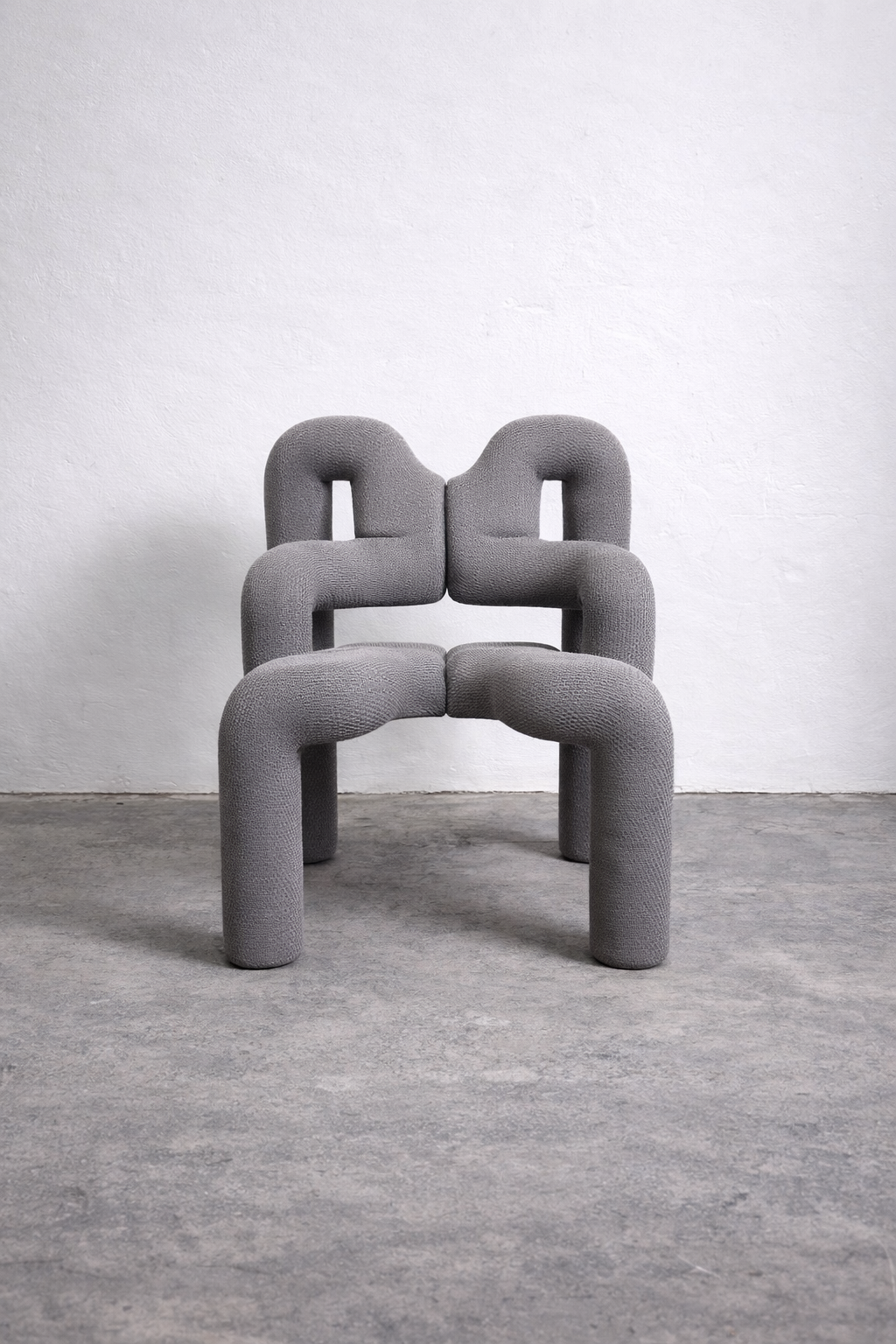 Terje Ekstrøm „Ekstrem“ Sessel - signiertes Original aus den 1980ern - Norwegisches Postmodern Design