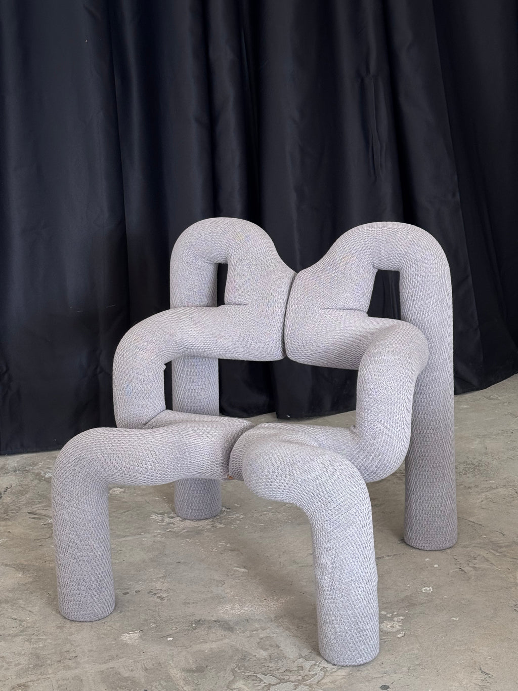 Terje Ekstrøm „Ekstrem“ Sessel - signiertes Original aus den 1980ern - Norwegisches Postmodern Design