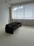 1970s Maralunga Three-Seater Sofa by Vico Magistretti for Cassina