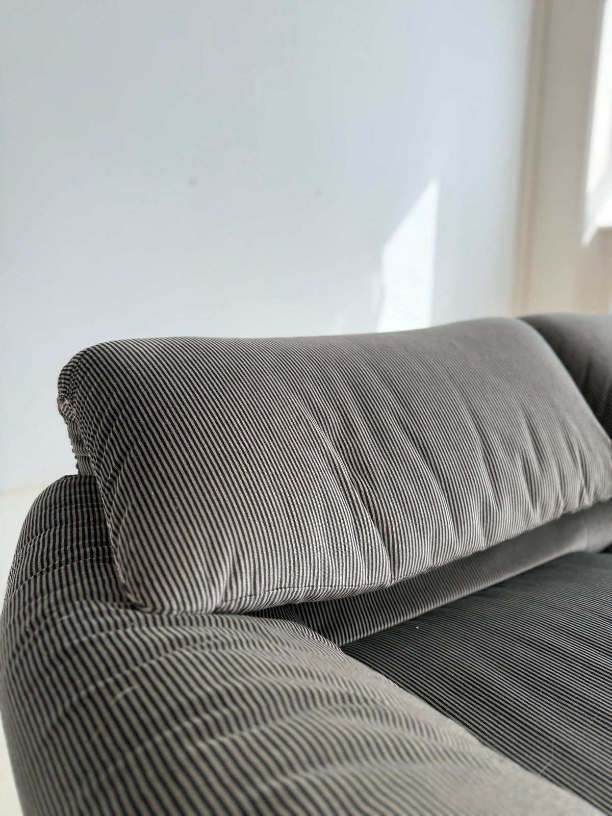 1970s Maralunga Three-Seater Sofa by Vico Magistretti for Cassina
