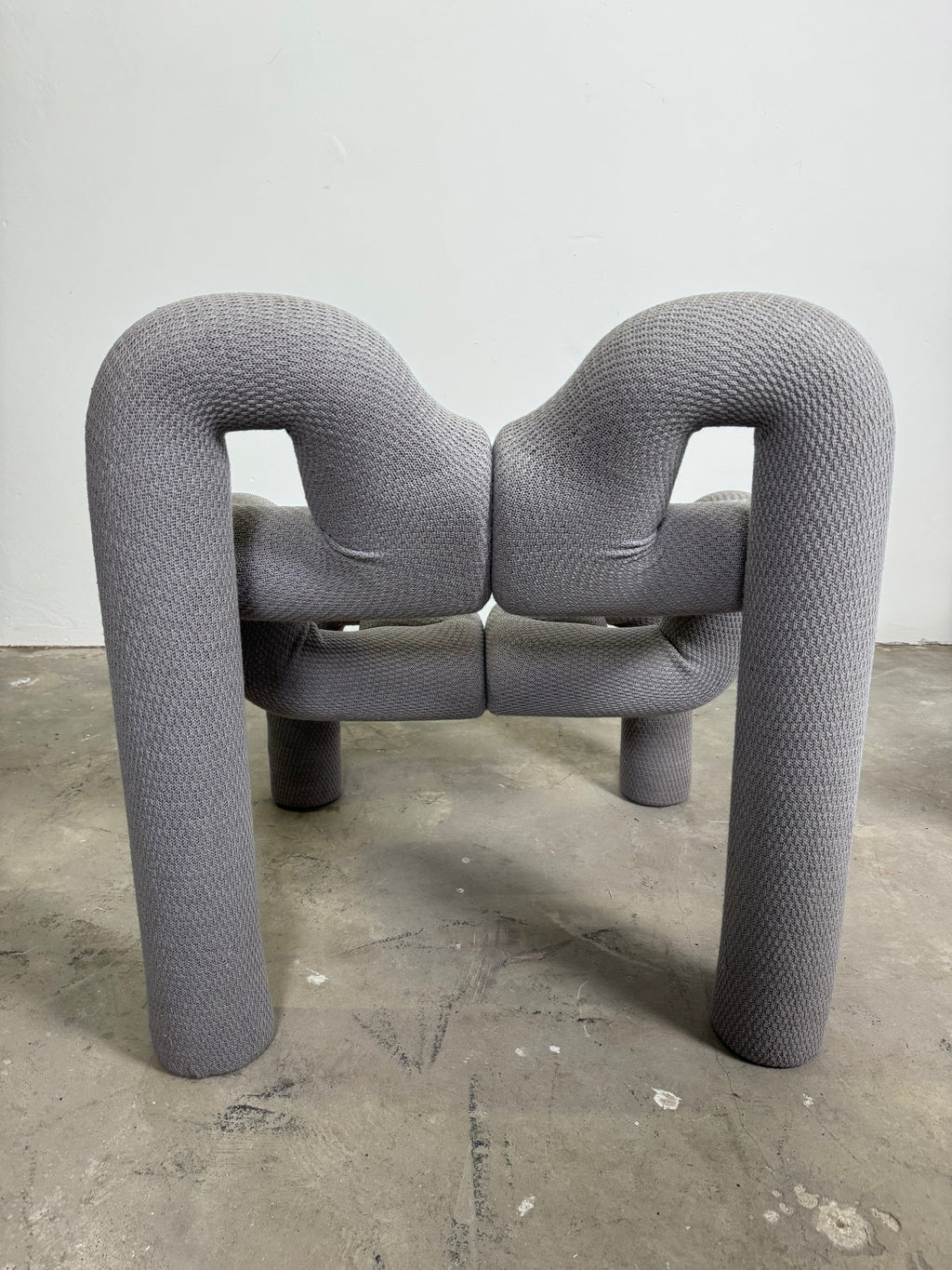 Terje Ekstrøm „Ekstrem“ Sessel - signiertes Original aus den 1980ern - Norwegisches Postmodern Design