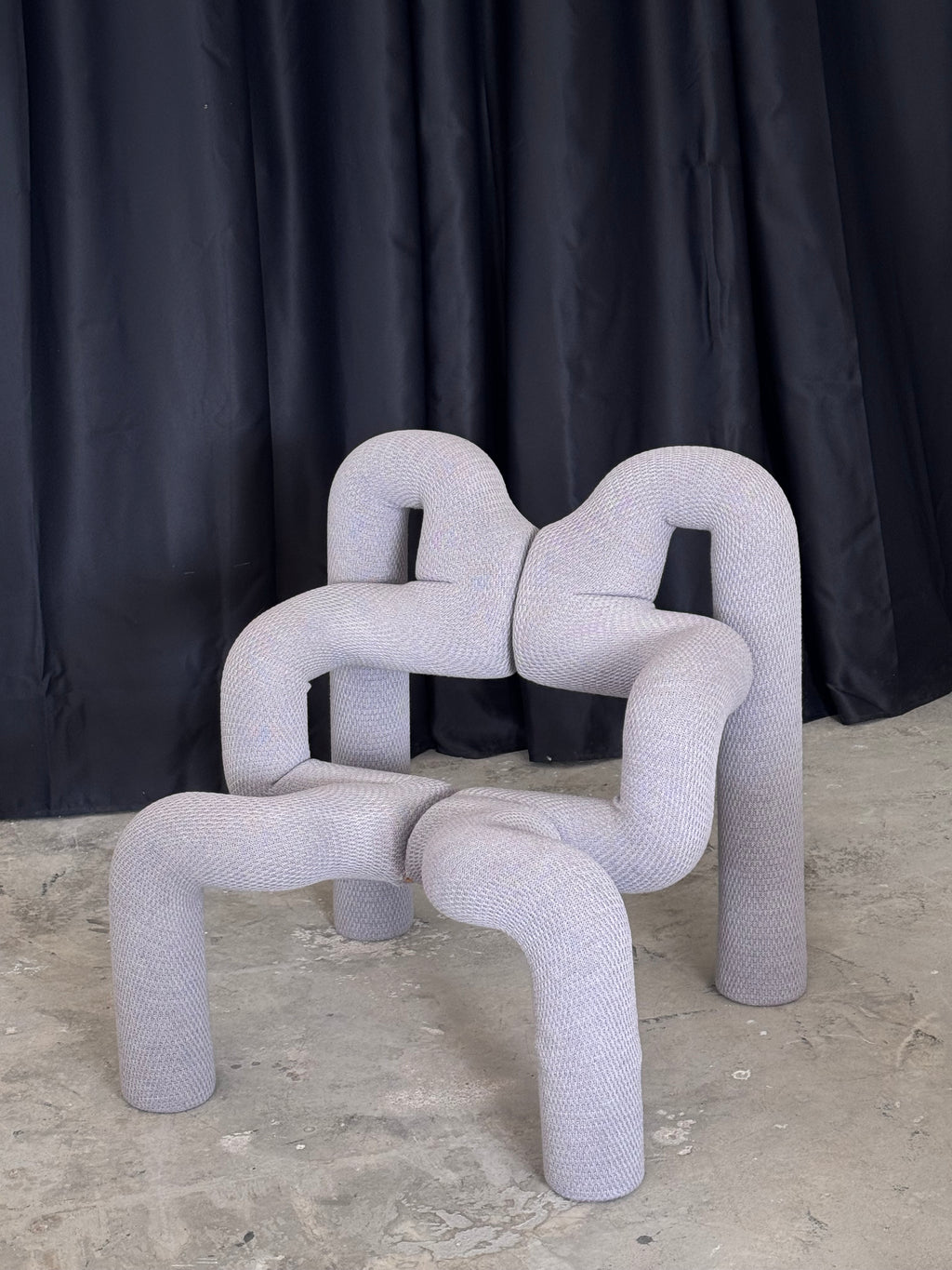 Terje Ekstrøm „Ekstrem“ Sessel - signiertes Original aus den 1980ern - Norwegisches Postmodern Design