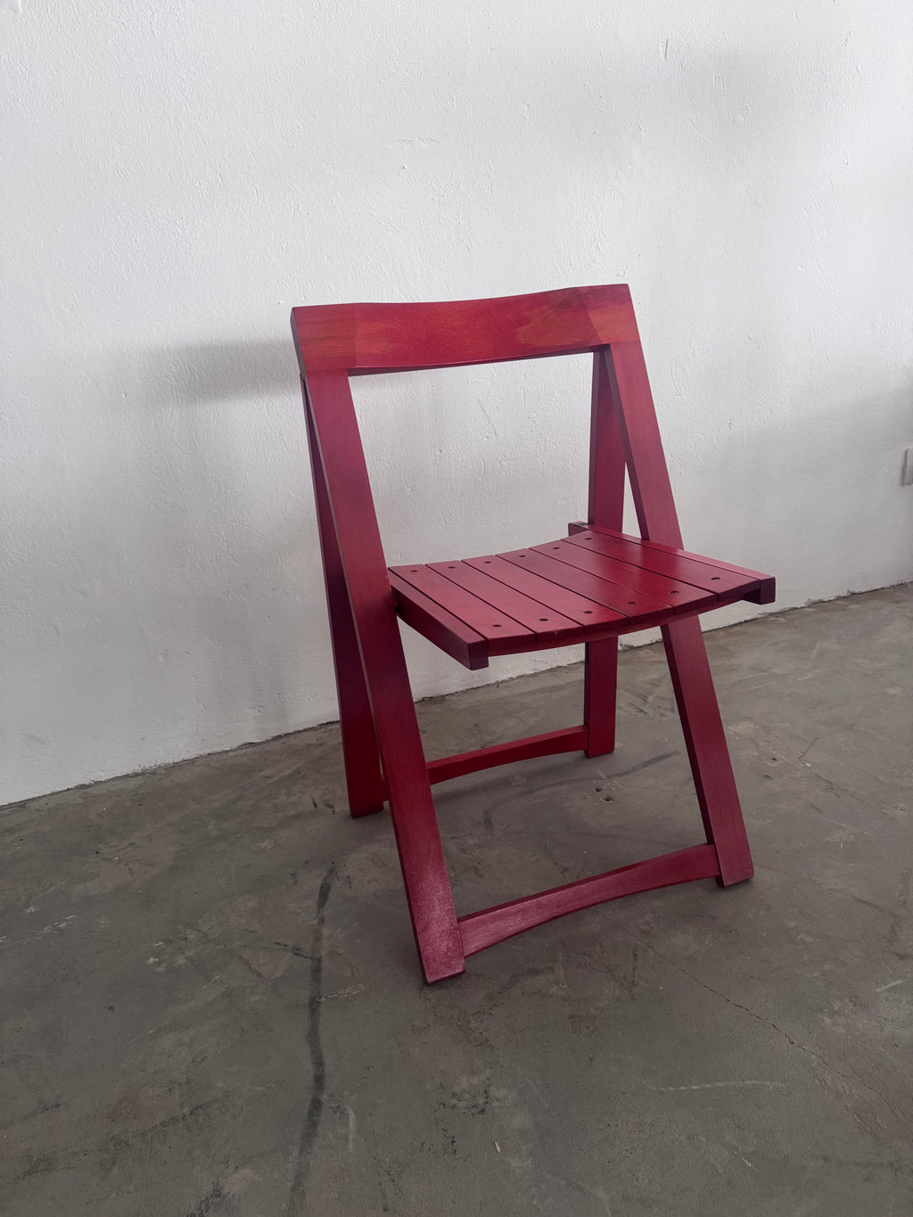 Aldo Jacober „Trieste“ Klappstuhl für Alberto Bazzani – Italienisches Design, 1960er/70er