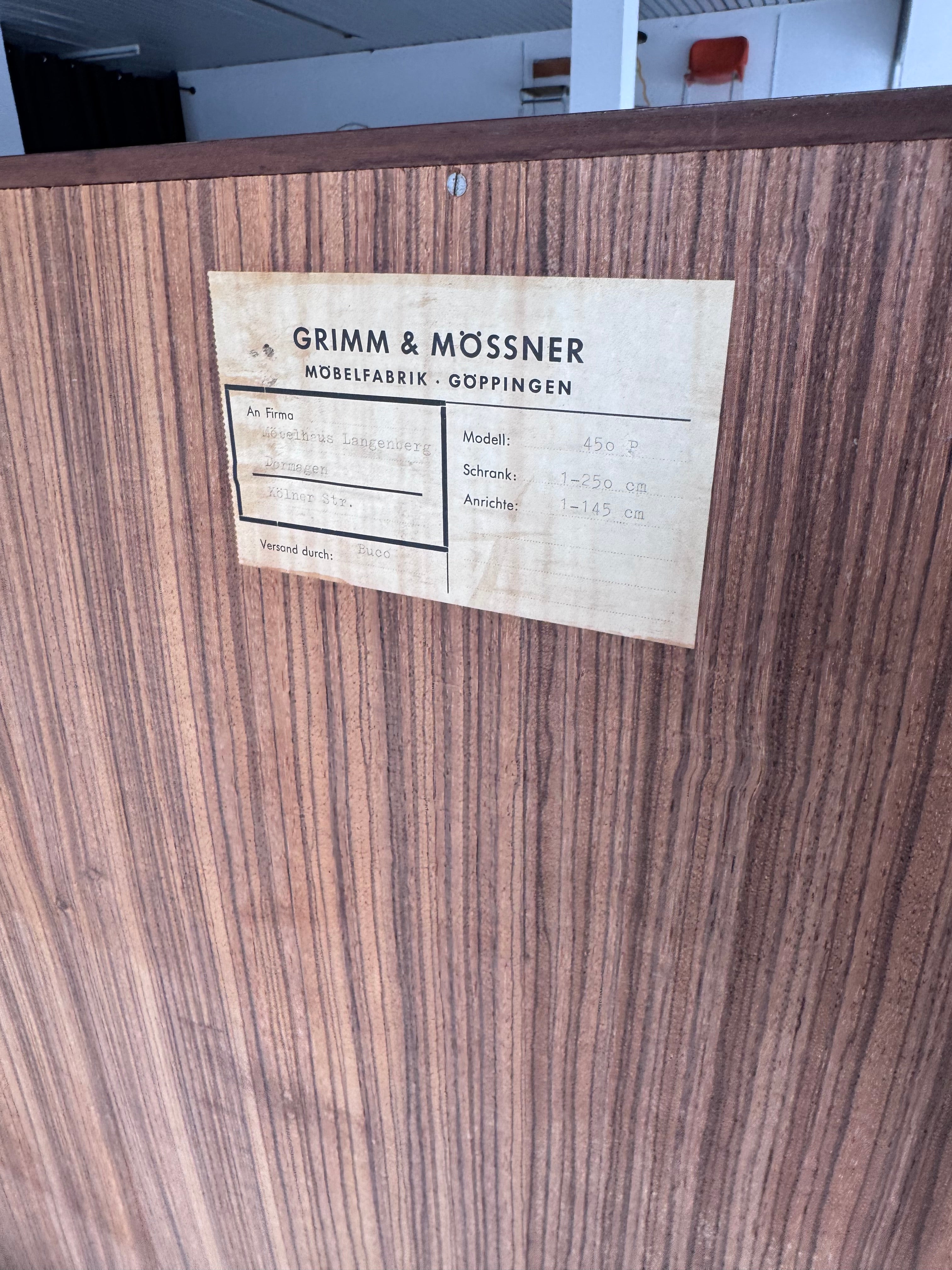 Mid Century Palisander Sideboard / Anrichte von Kho Liang Ie & Wim Crouwel für Fristho, 1957 – Dutch Modern Design