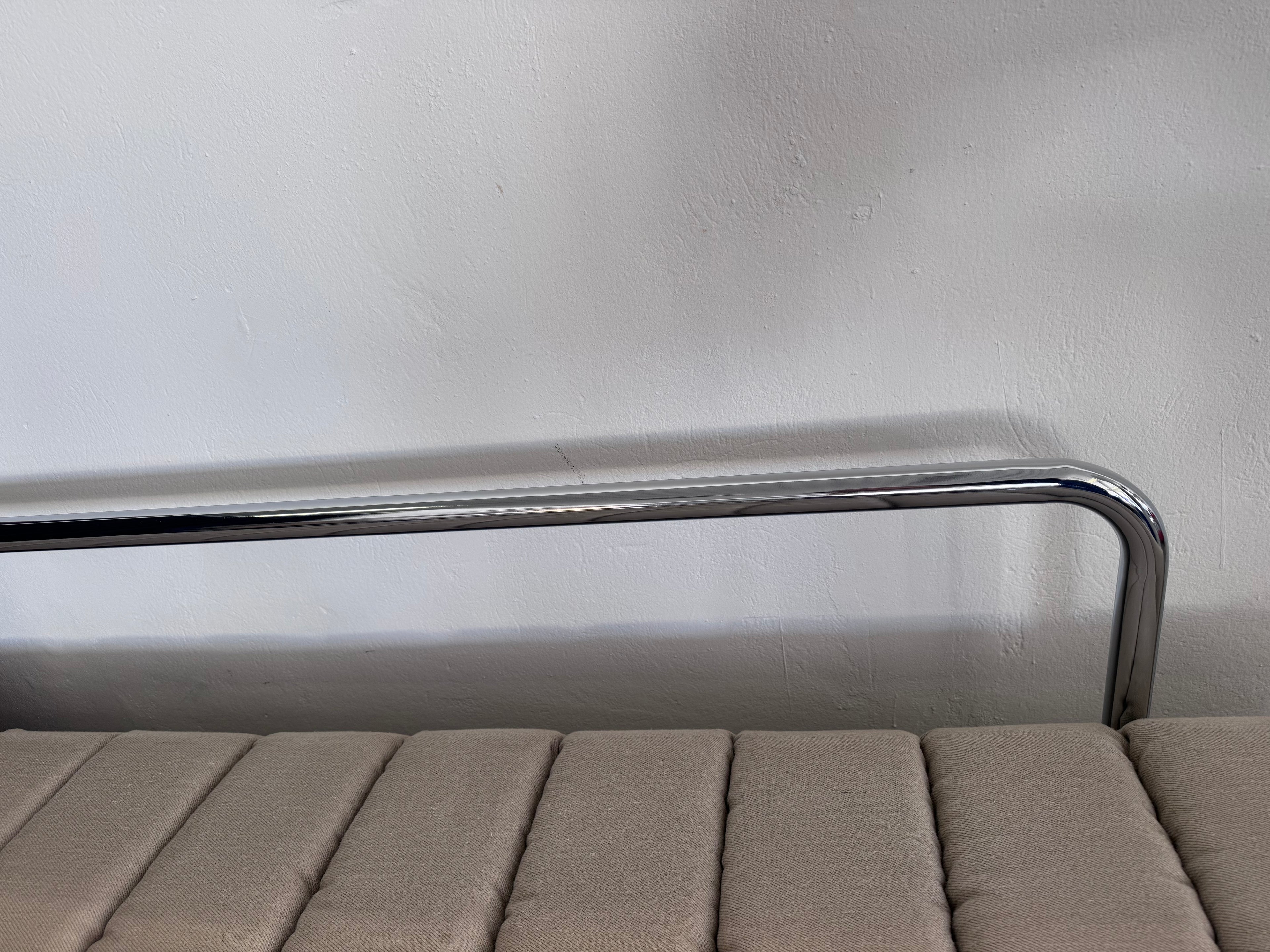 De Sede DS-85 Sofa / Daybed – seltene Baumwolle-Leinen-Version – 1970er