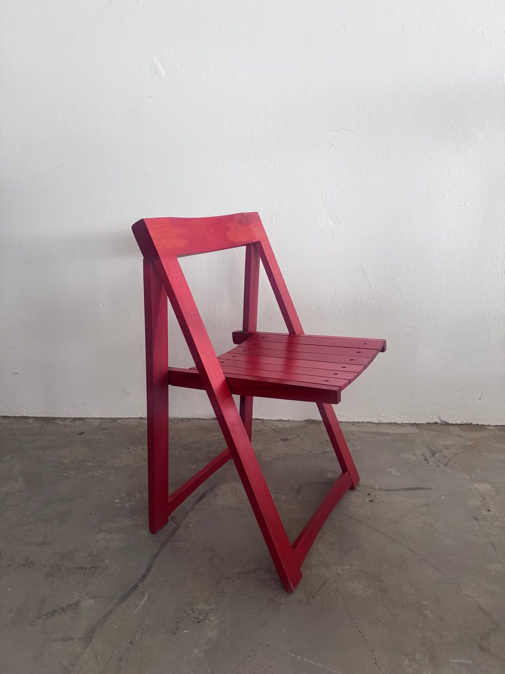 Aldo Jacober „Trieste“ Klappstuhl für Alberto Bazzani – Italienisches Design, 1960er/70er