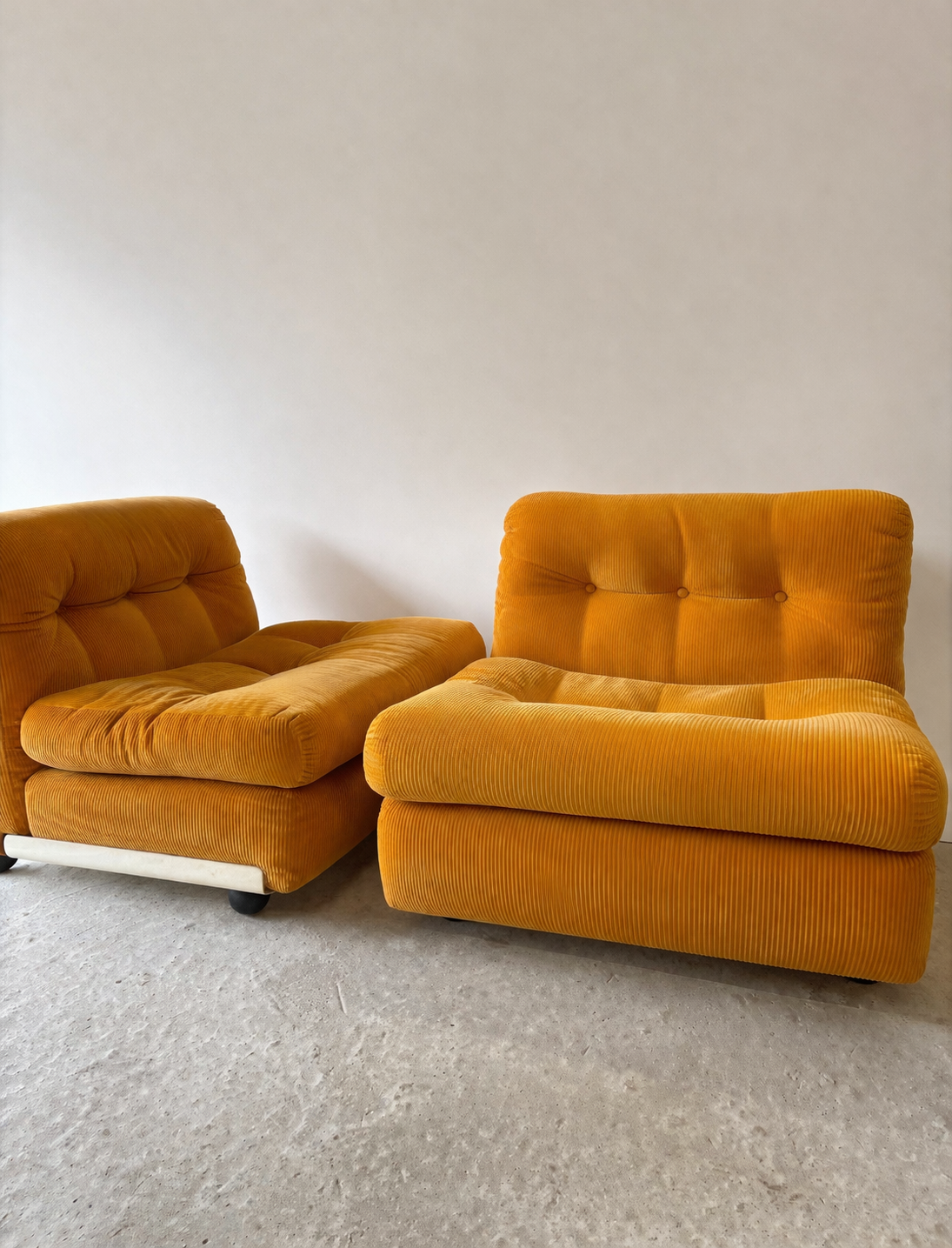 1/4 Amanta armchair Sessel by Mario Bellini (honey), C&B Italia