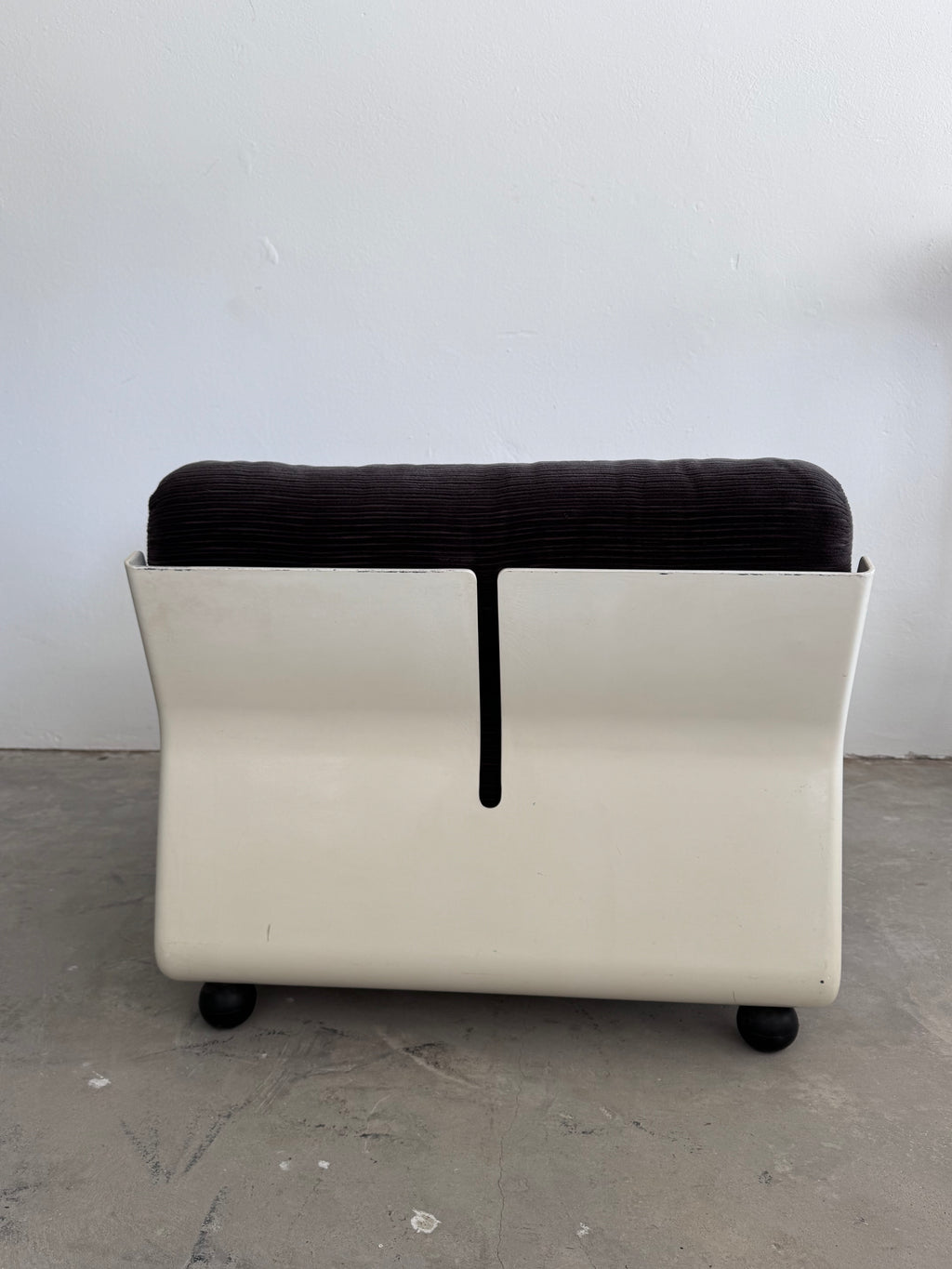 Amanta armchair Sessel by Mario Bellini dunkel brauner Bezugsstoff, C&B Italia (Kopie)