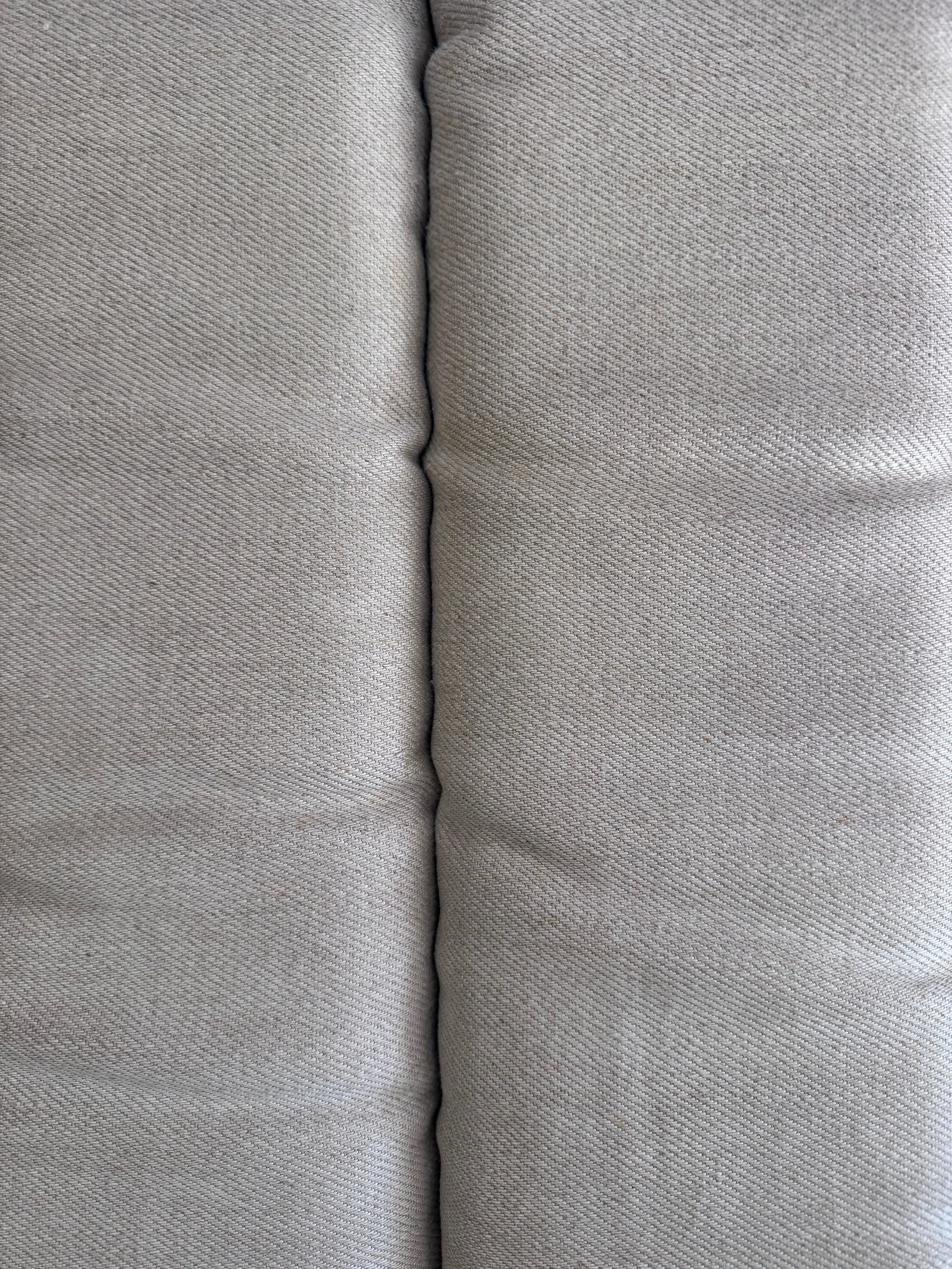 De Sede DS-85 Sofa / Daybed – seltene Baumwolle-Leinen-Version – 1970er