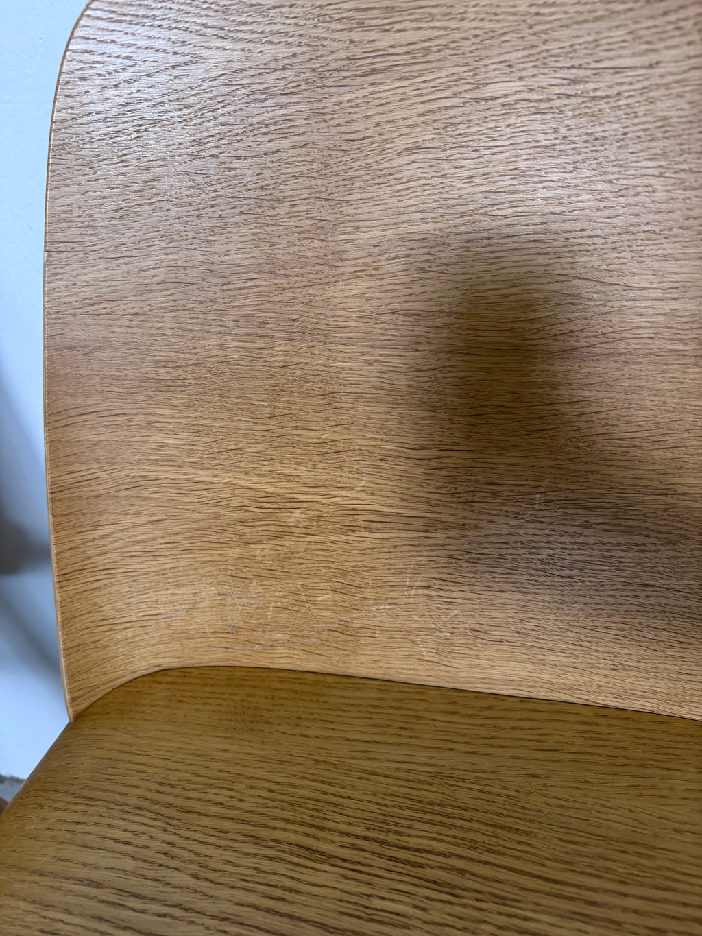 Original Muuto „Nerd Chair“ von David Geckeler in der frühen 2013er Version aus Eiche