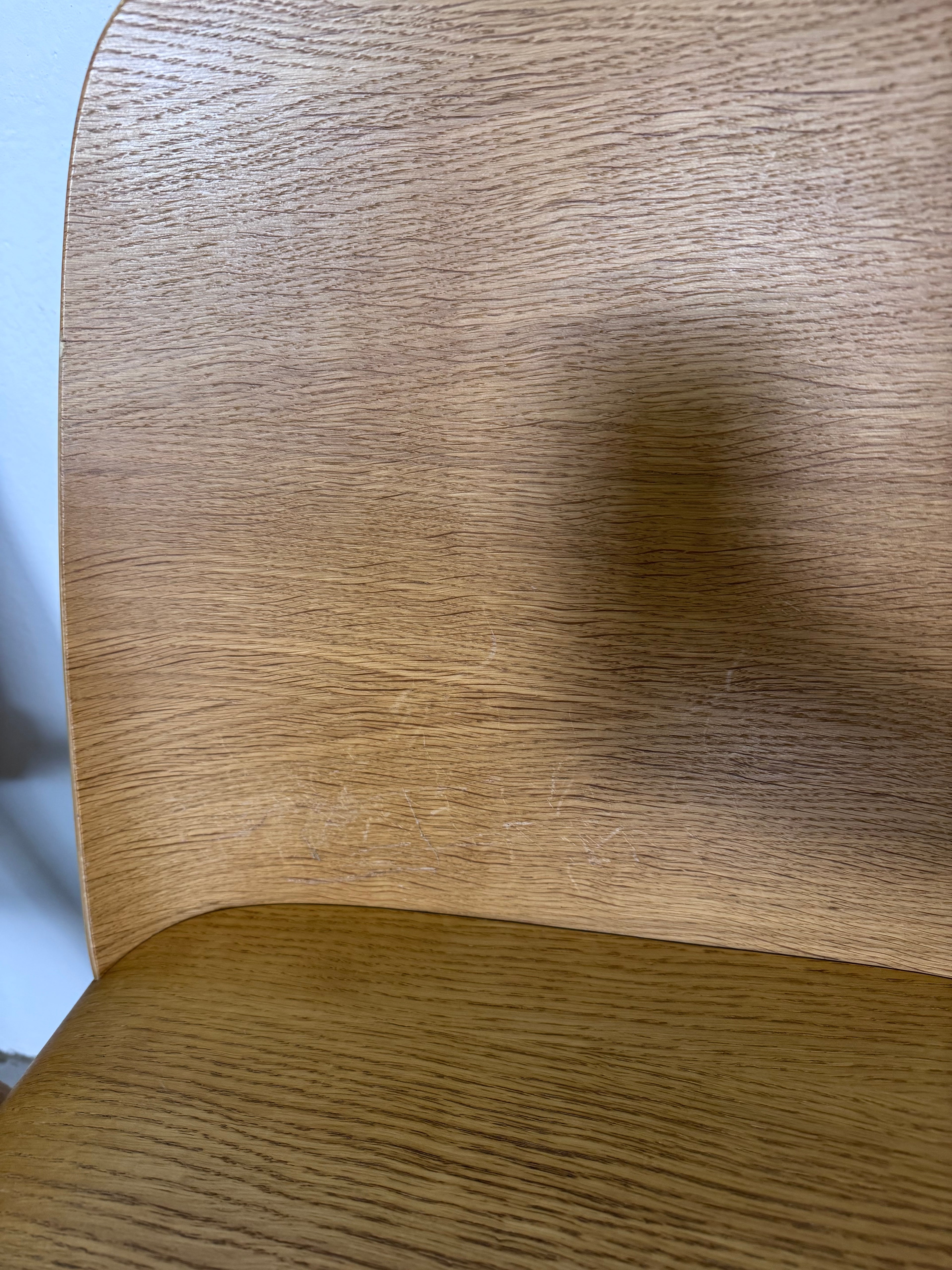 Original Muuto „Nerd Chair“ von David Geckeler in der frühen 2013er Version aus Eiche