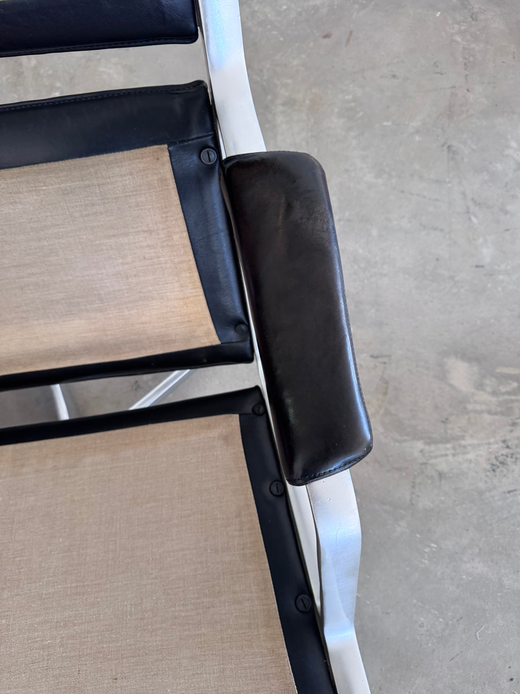 Jørgen Kastholm Lounge Chair für Kill International, 1960er Jahre – Aluminium & schwarzes Leder, Mid-Century Modern