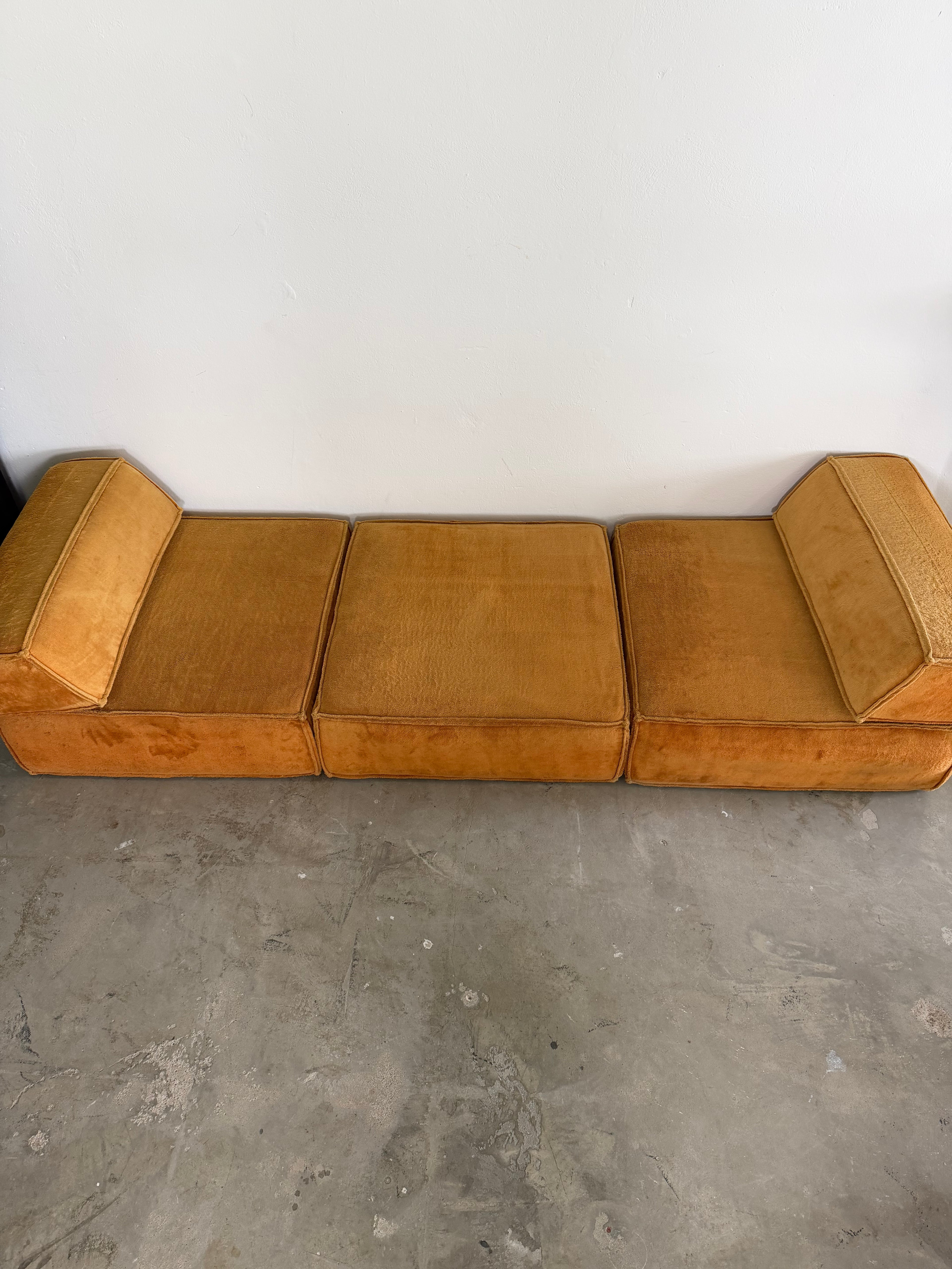 COR Trio 3-Sitzer Sofa – Original 1970er Jahre