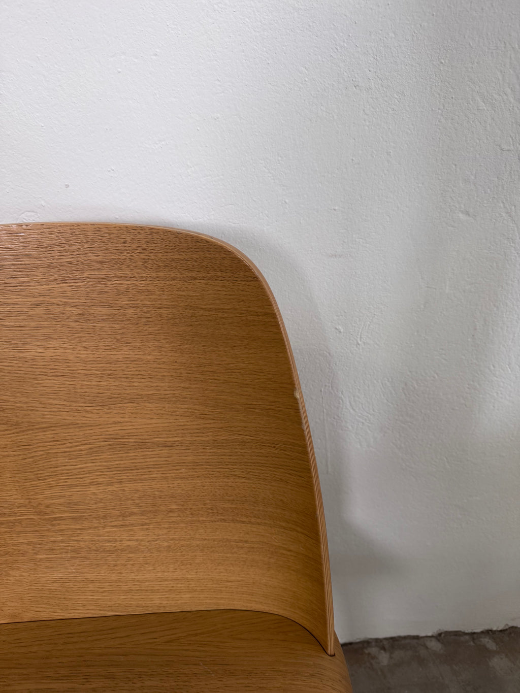 Original Muuto „Nerd Chair“ von David Geckeler in der frühen 2013er Version aus Eiche