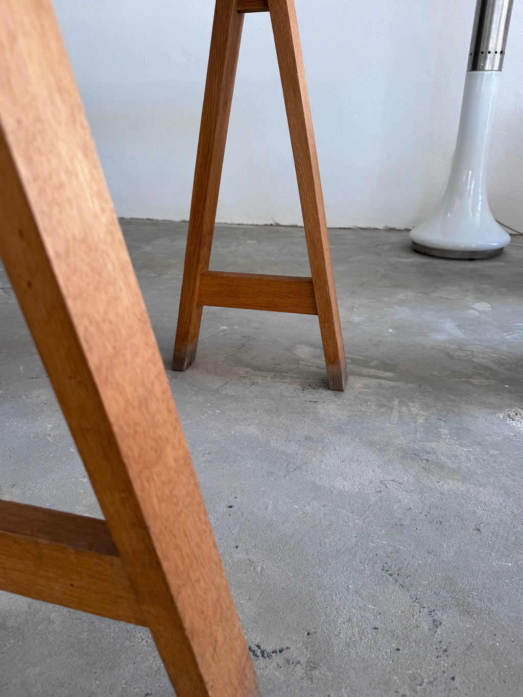 Esstisch zugeschrieben an Karl-Johan Hjerling – skandinavischer Bocktisch – 150 x 80 x 73 cm – Mid Century