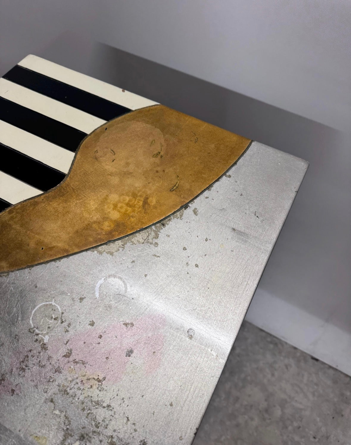 A Lam Lee Pyramid Form Memphis Style Set of Drawers 1980 in Italy