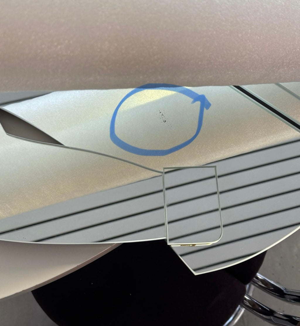 Komplettes Spiegel Set Hat Man von Georges Mathias 1970er Hut Kopf Fliege und Jackett