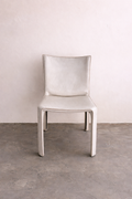 Mario Bellini CAB 412 Stuhl für Cassina | Weißes Leder | 1990er Vintage Designklassiker | Einzelverkauf (6 verfügbar)