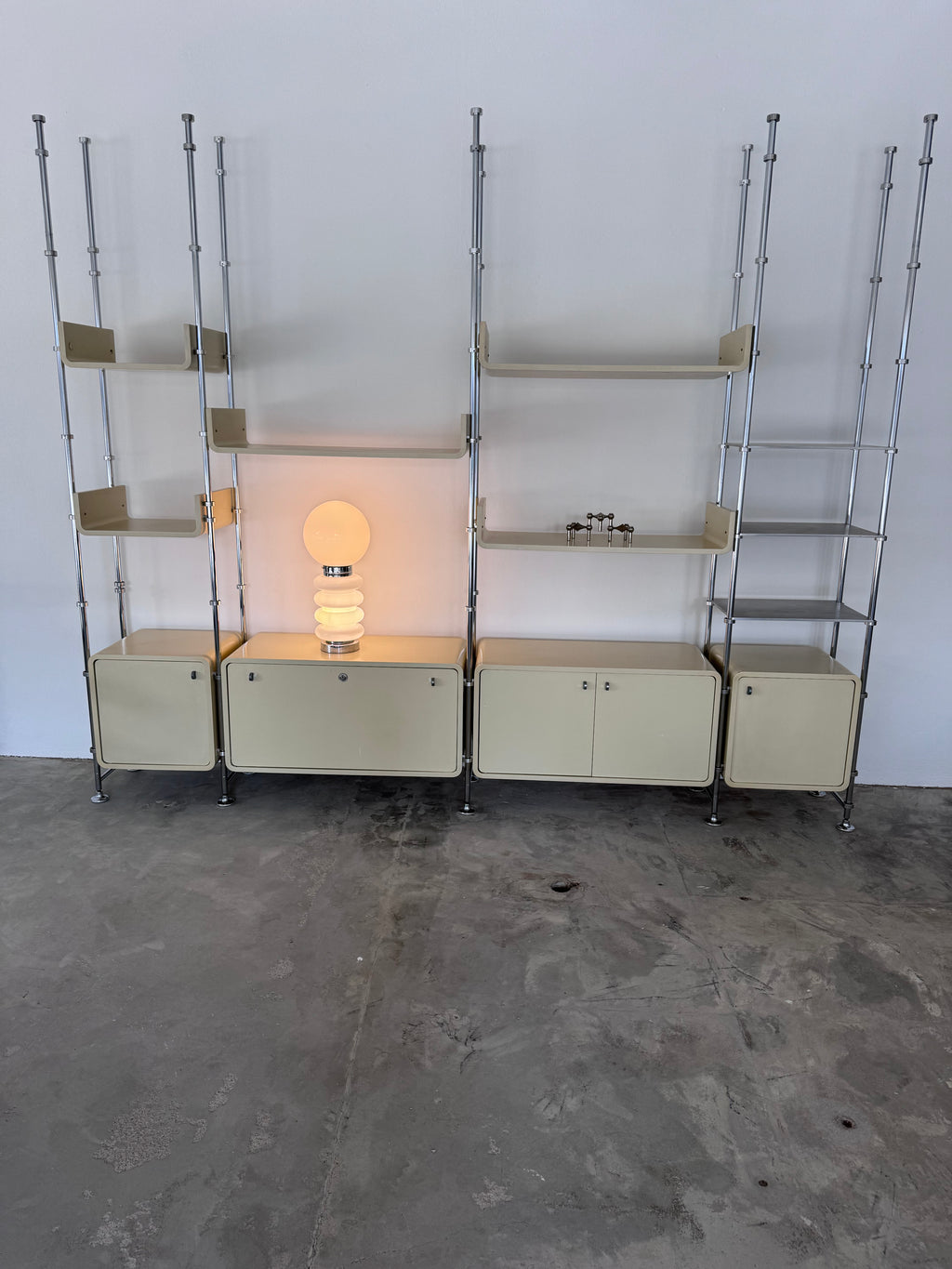 Vintage Modular Wandregal von Michel Ducaroy | Originalzustand | 1970er Mid-Century Modern Design