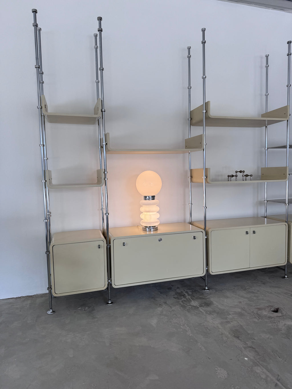 Vintage Modular Wandregal von Michel Ducaroy | Originalzustand | 1970er Mid-Century Modern Design