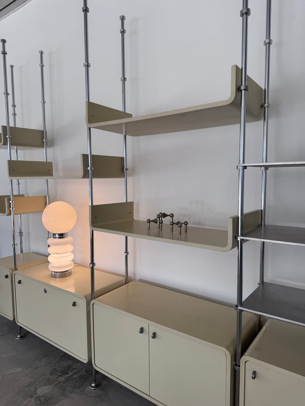 Vintage Modular Wandregal von Michel Ducaroy | Originalzustand | 1970er Mid-Century Modern Design