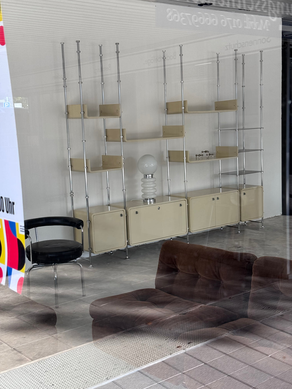 Vintage Modular Wandregal von Michel Ducaroy | Originalzustand | 1970er Mid-Century Modern Design