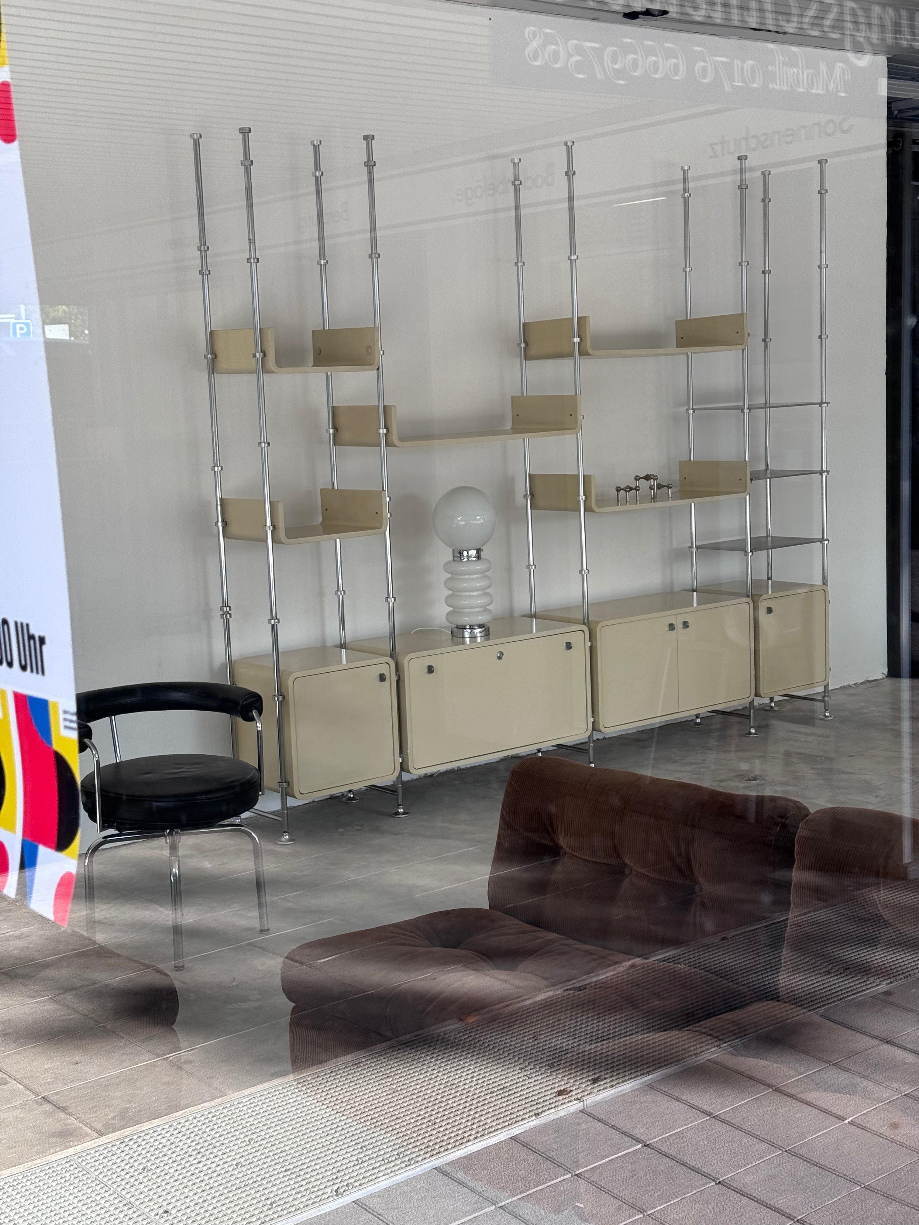 Vintage Modular Wandregal von Michel Ducaroy | Originalzustand | 1970er Mid-Century Modern Design