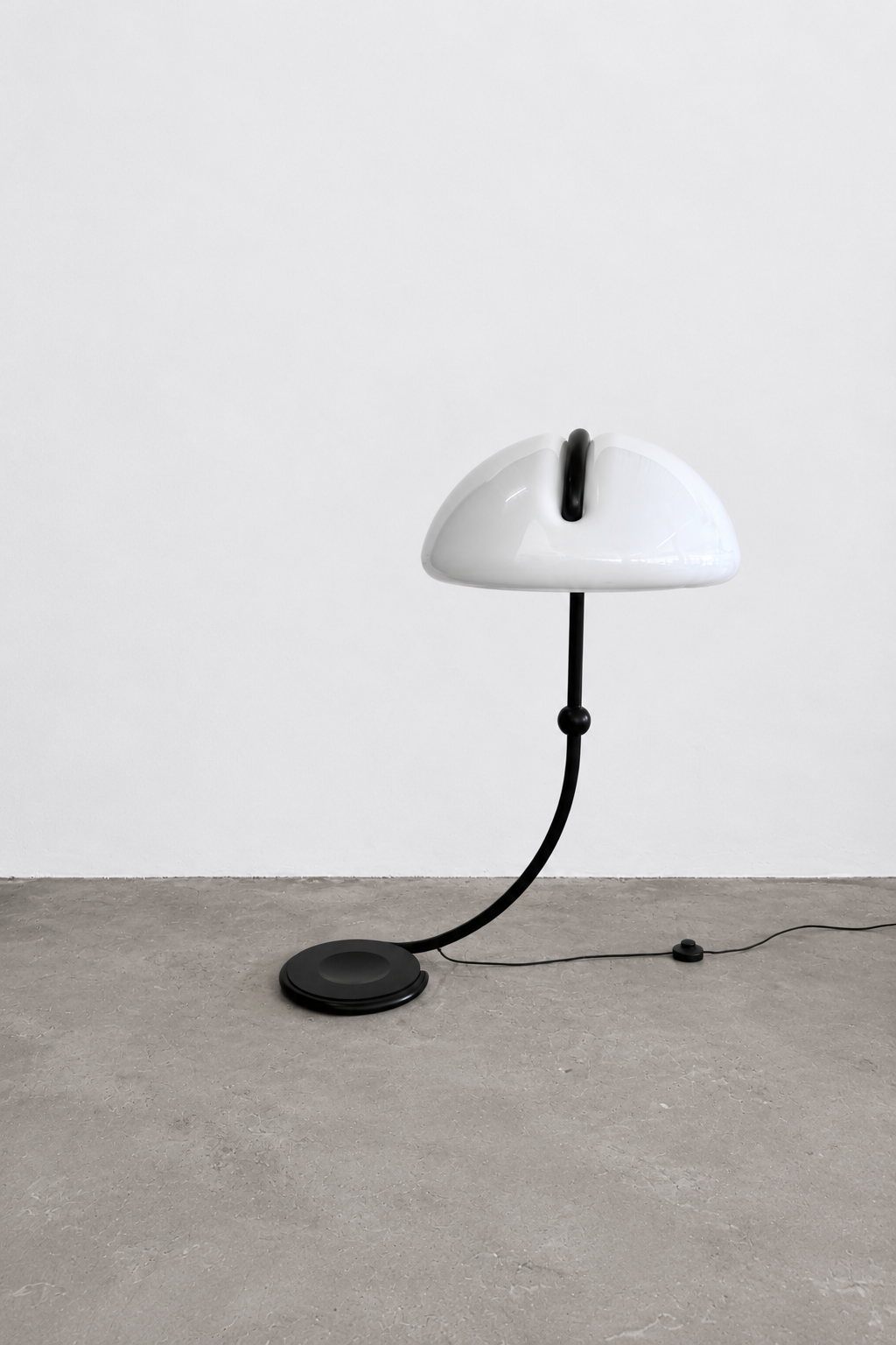 Vintage Martinelli Luce Serpente 2131 Floor Lamp by Elio Martinelli | Italian Mid Century Modern Floor Lamp | Italy 1960s