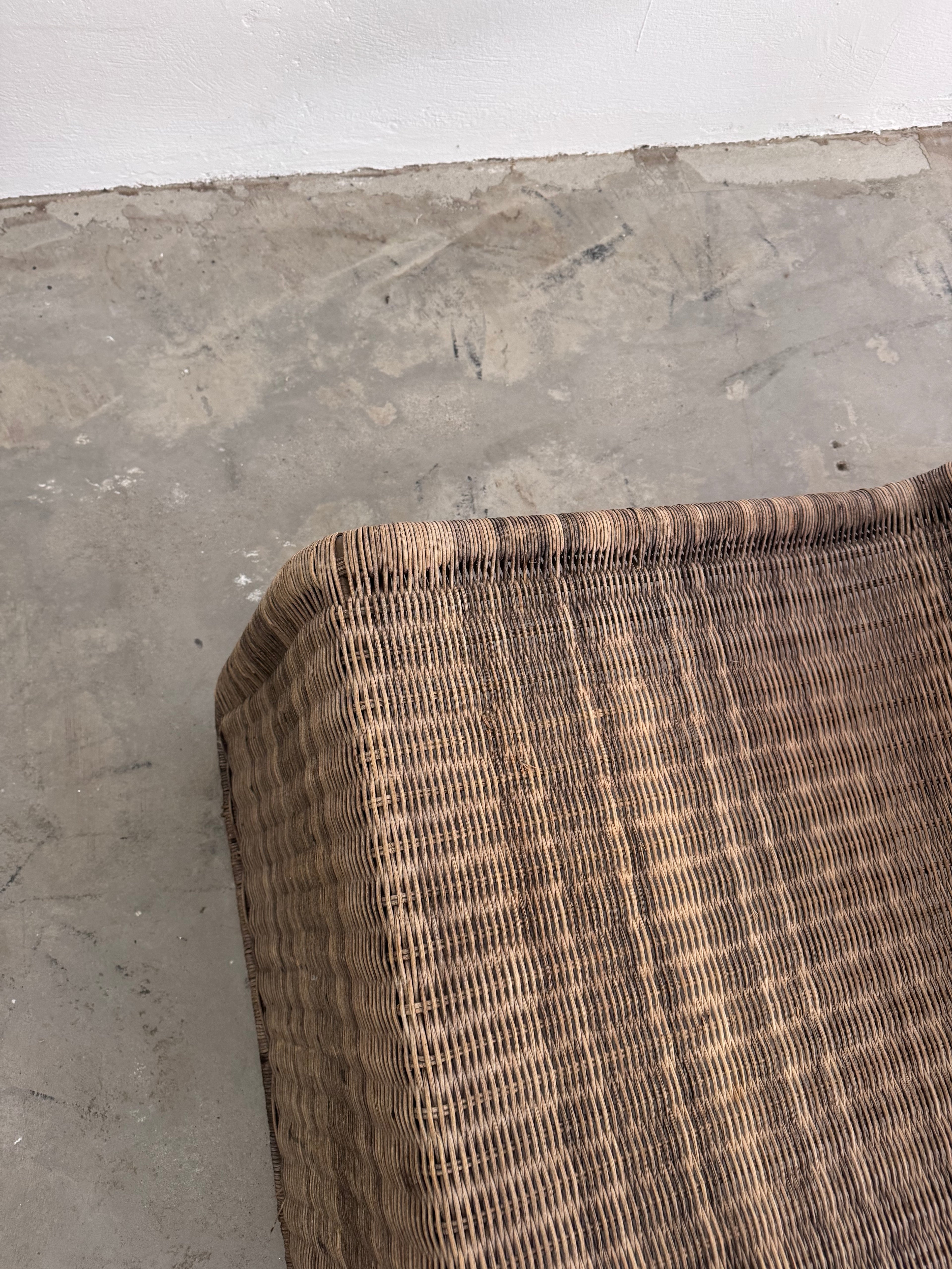 Ikea “Hestra” Rattan Lounge Chair, 1982 – Scandinavian Design, inspired by Tito Agnoli for Bonacina, Mid-Century Modern Original