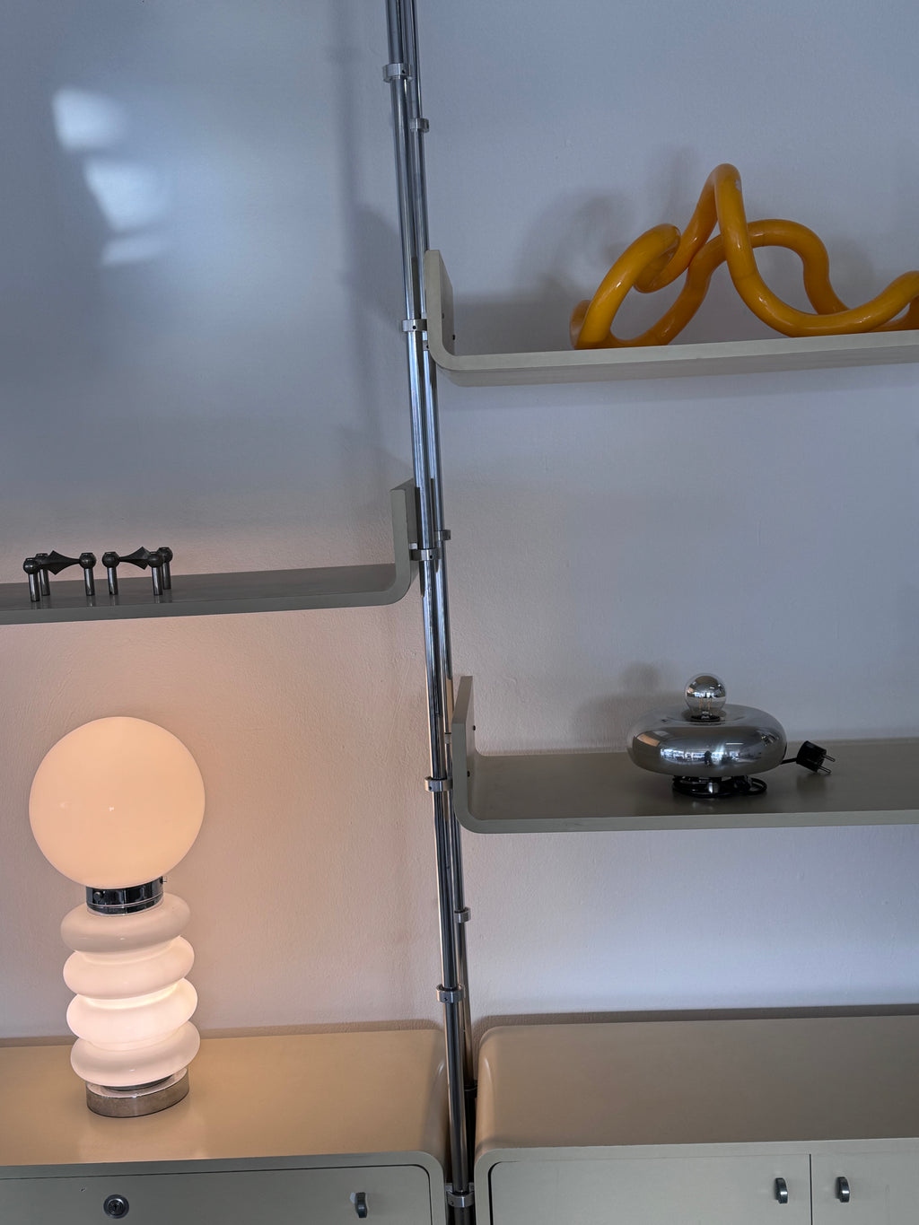 Ingo Maurer Pox – Vintage Tisch- oder Wandleuchte, Space Age Design, 1960er