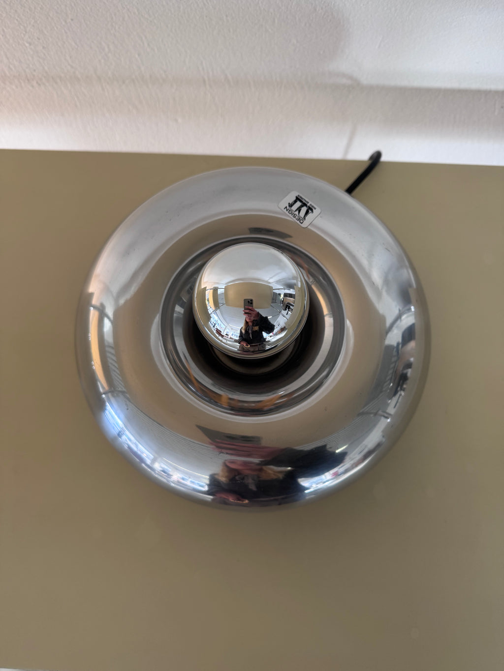 Ingo Maurer Pox – Vintage Tisch- oder Wandleuchte, Space Age Design, 1960er