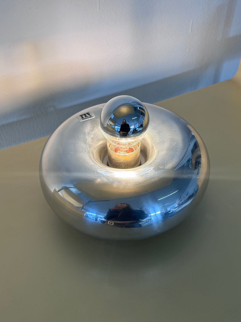 Ingo Maurer Pox – Vintage Tisch- oder Wandleuchte, Space Age Design, 1960er