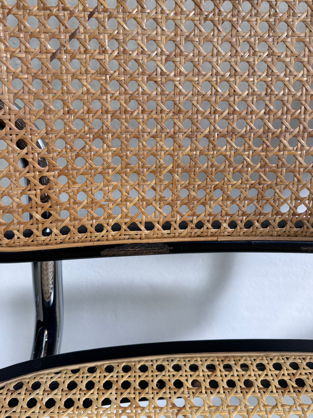 Wienergeflecht Stuhl made in Italy - Cesca eine Nachempfindung des S32 Marcel Breuer für Thonet