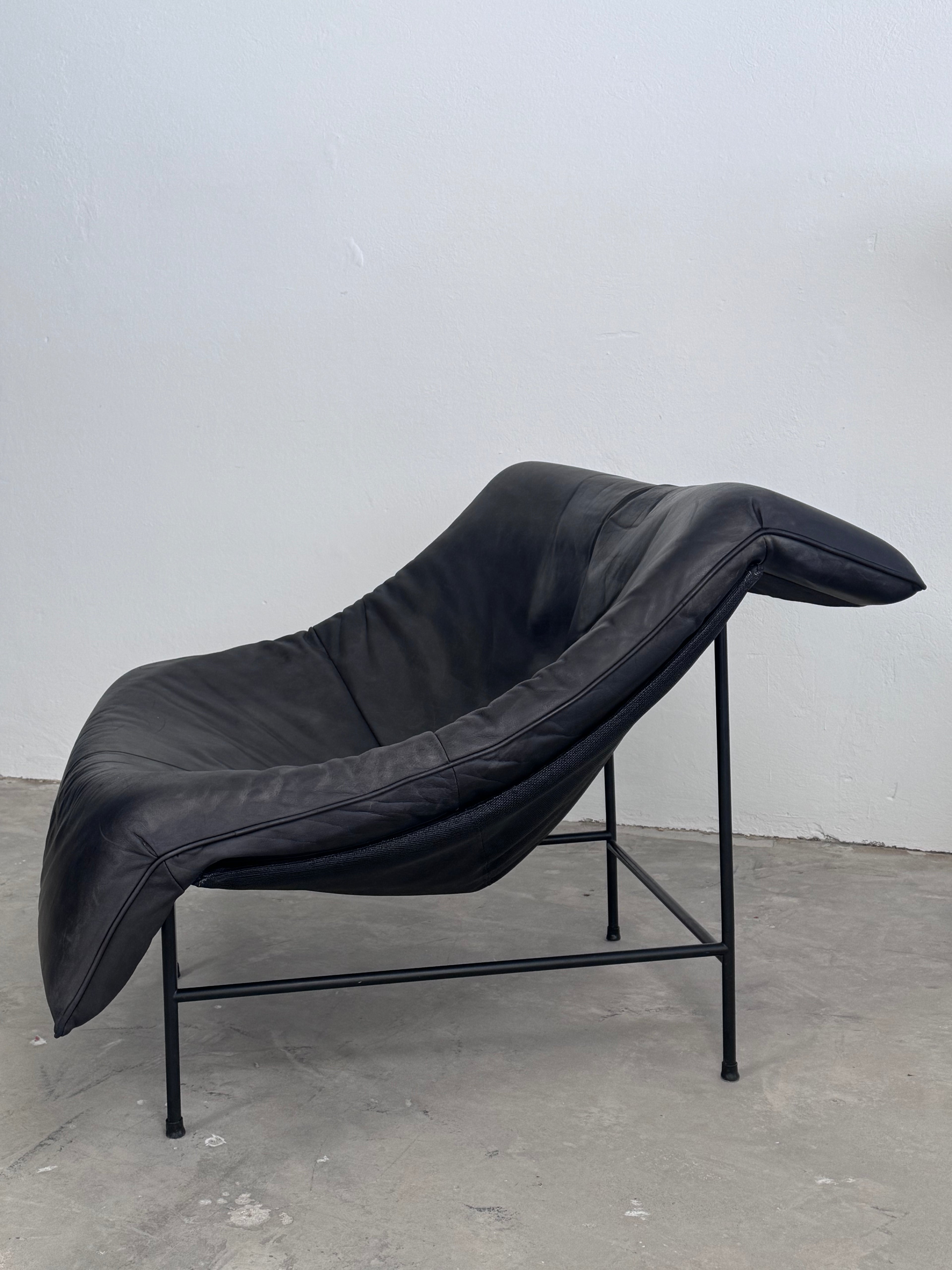 Loungesessel Modell „Schmetterling“ von Gerard Van Den Berg für Montis, 1980er Jahre