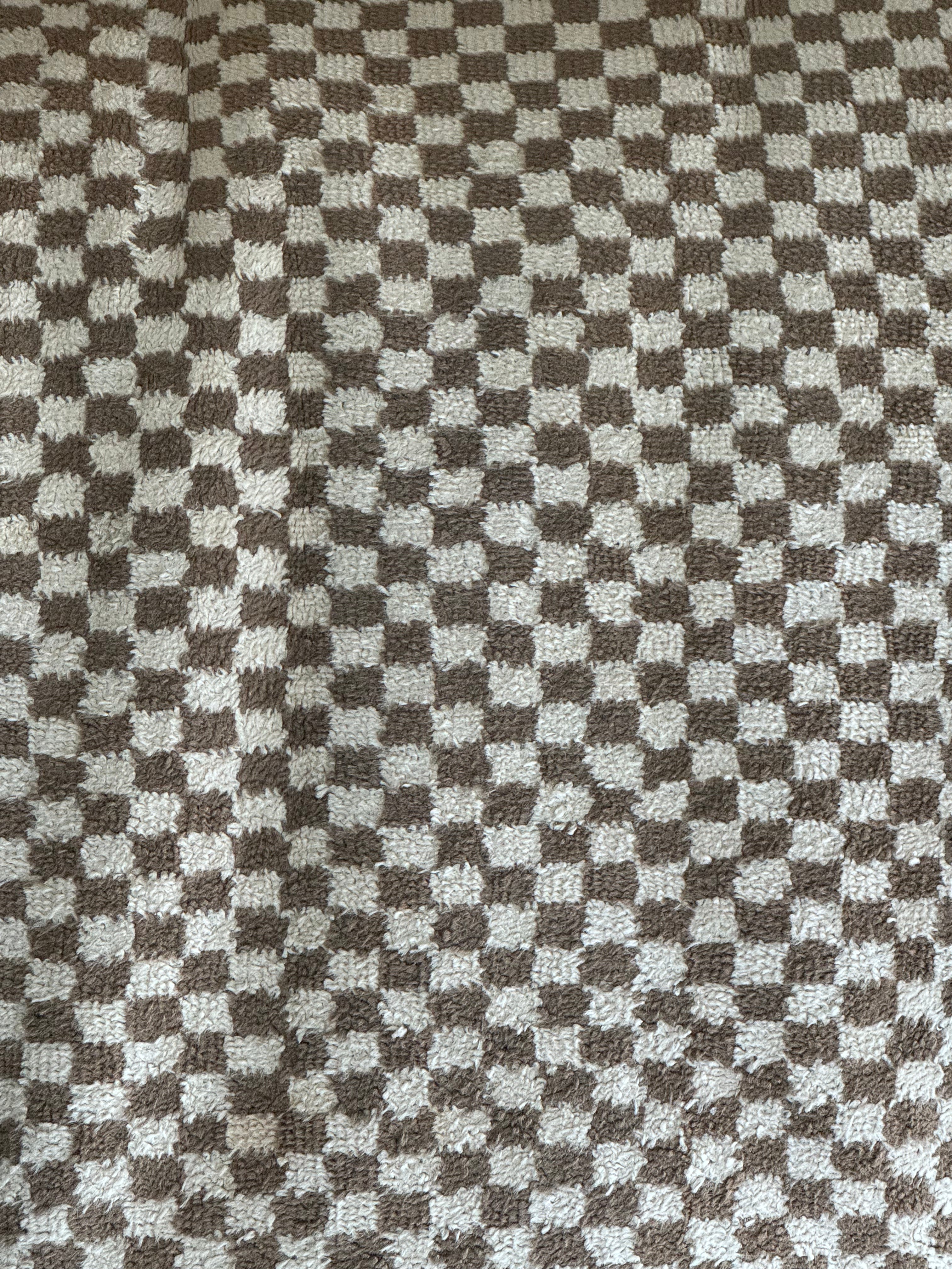 1/2 Amanta armchair Sessel by Mario Bellini originalem beige/cremefarbenem Karo-Bezugsstoff, C&B Italia