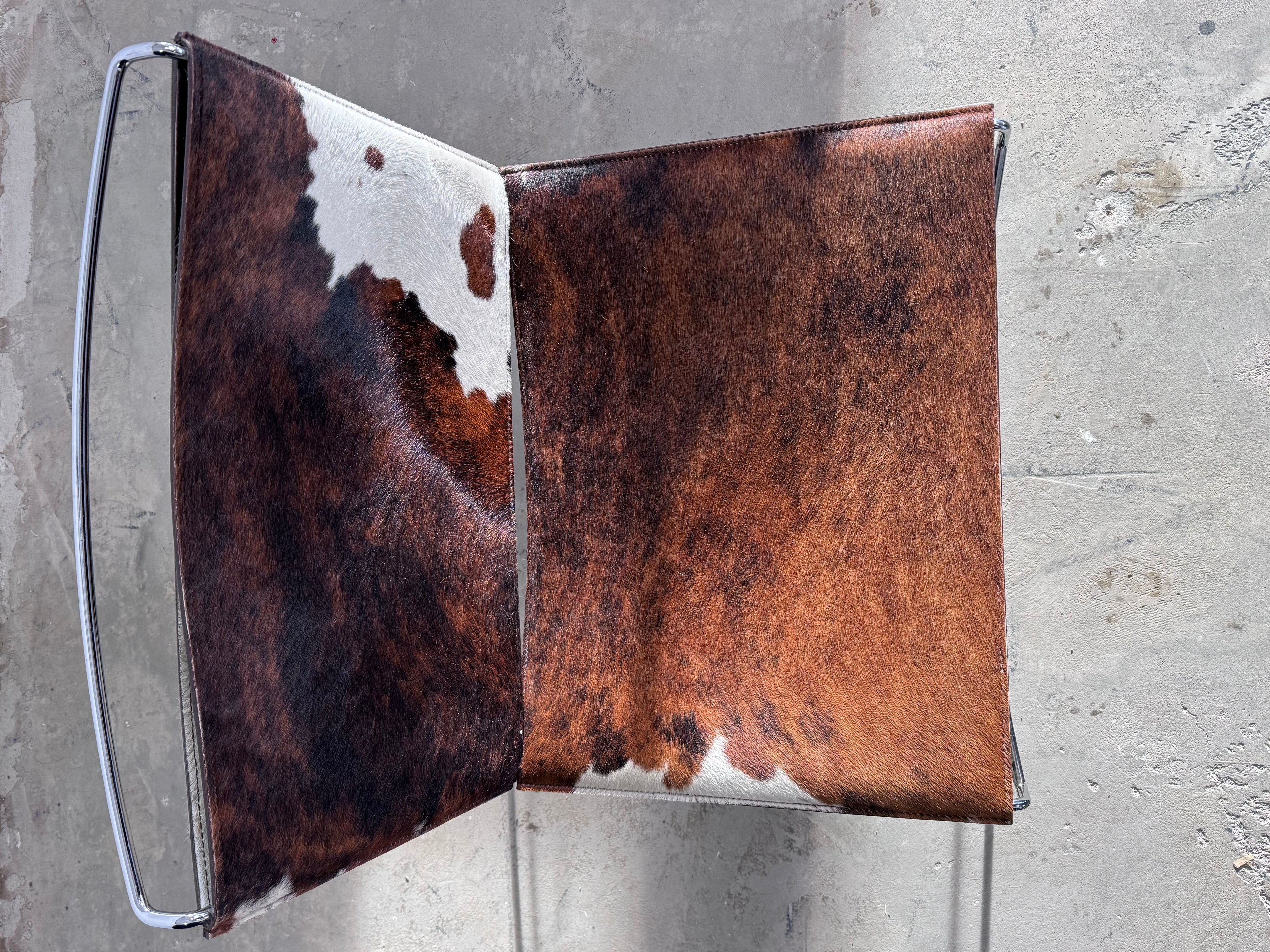 FIL Sessel von Pascal Mourgue für Ligne Roset, Kuhfell-Ausführung, 1970er