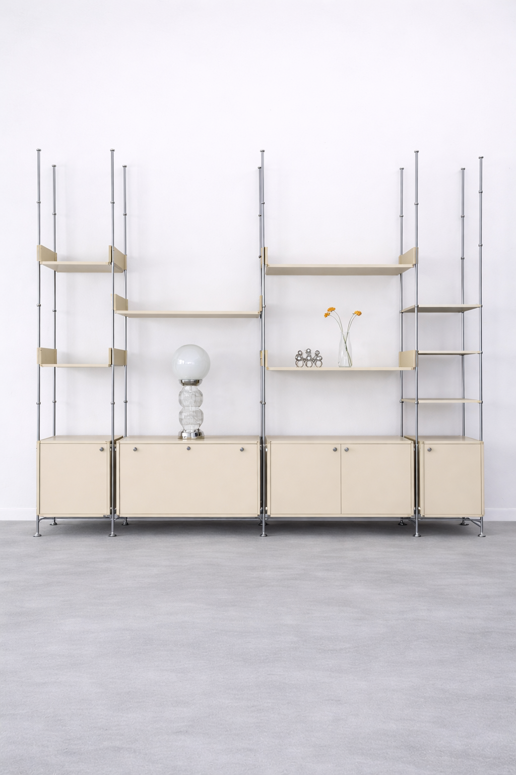 Vintage Modular Wandregal von Michel Ducaroy | Originalzustand | 1970er Mid-Century Modern Design