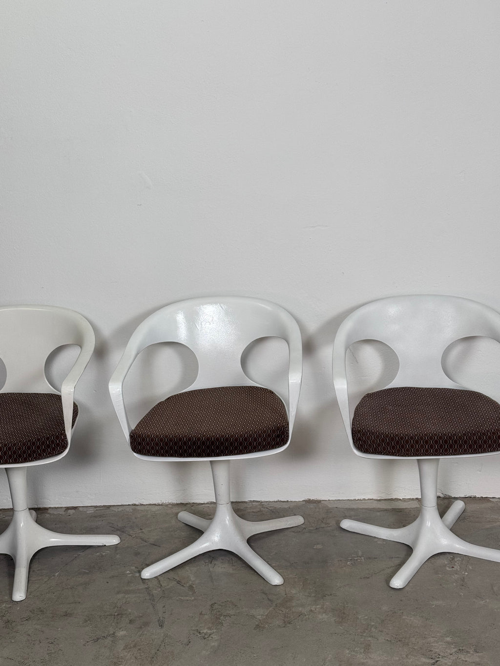 1 von 5 Space Age Stuhl von Konrad Schäfer für Lübke Seltener Prototyp, 1970er, Vintage Design