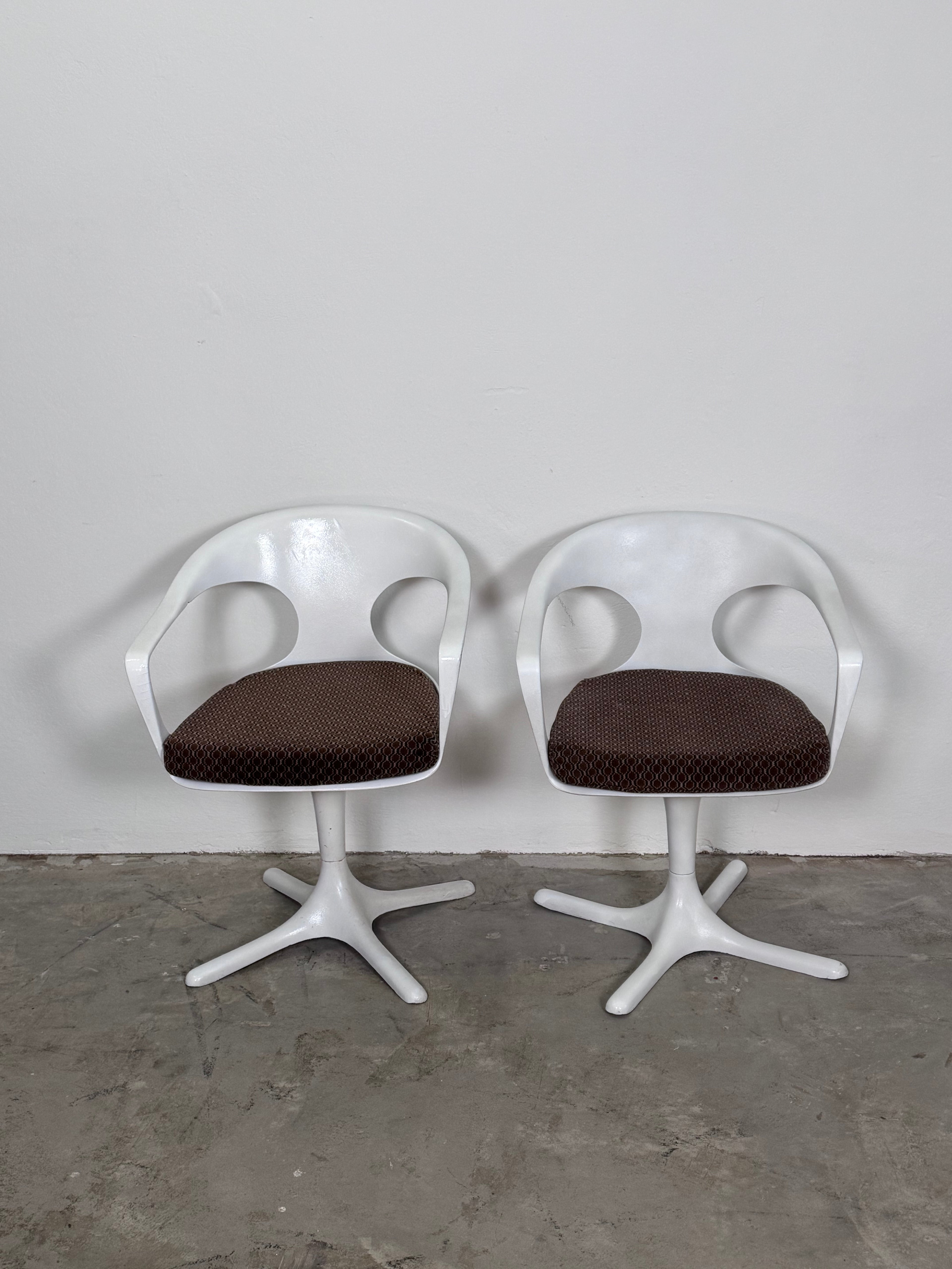 1 von 5 Space Age Stuhl von Konrad Schäfer für Lübke Seltener Prototyp, 1970er, Vintage Design