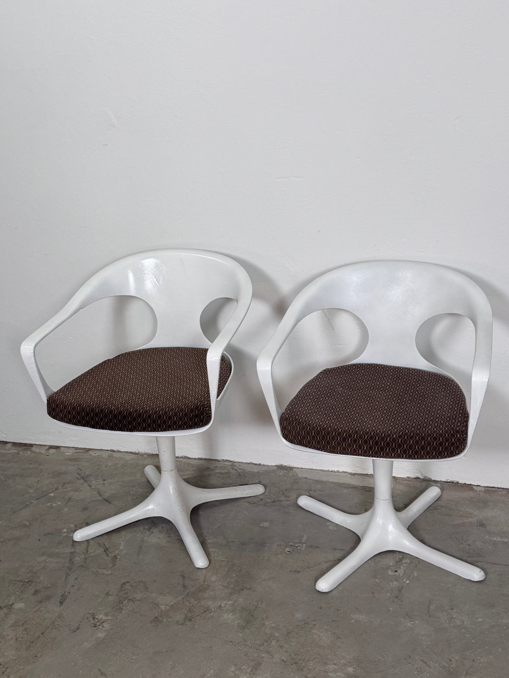 1 von 5 Space Age Stuhl von Konrad Schäfer für Lübke Seltener Prototyp, 1970er, Vintage Design