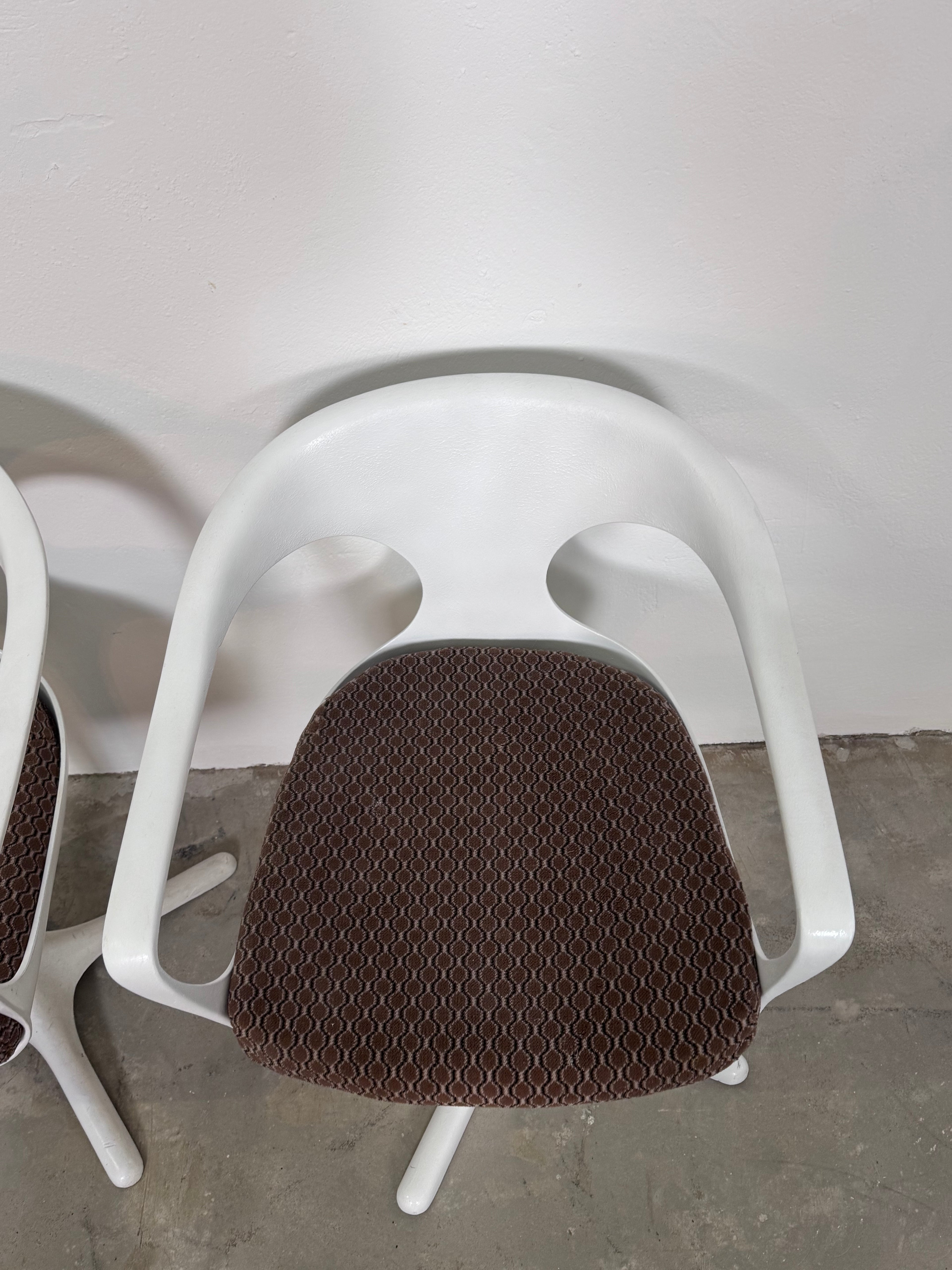 1 von 5 Space Age Stuhl von Konrad Schäfer für Lübke Seltener Prototyp, 1970er, Vintage Design