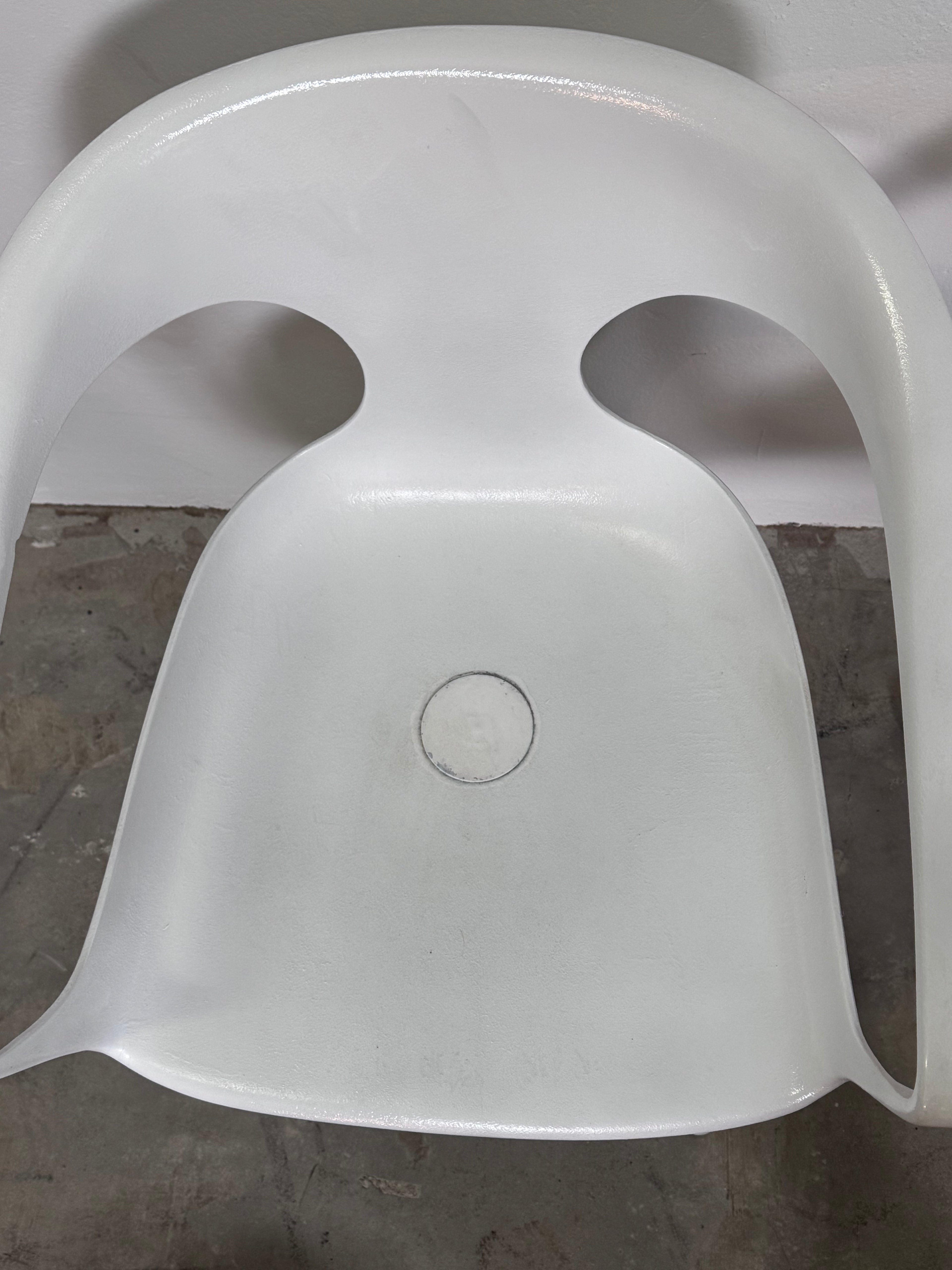 1 von 5 Space Age Stuhl von Konrad Schäfer für Lübke Seltener Prototyp, 1970er, Vintage Design