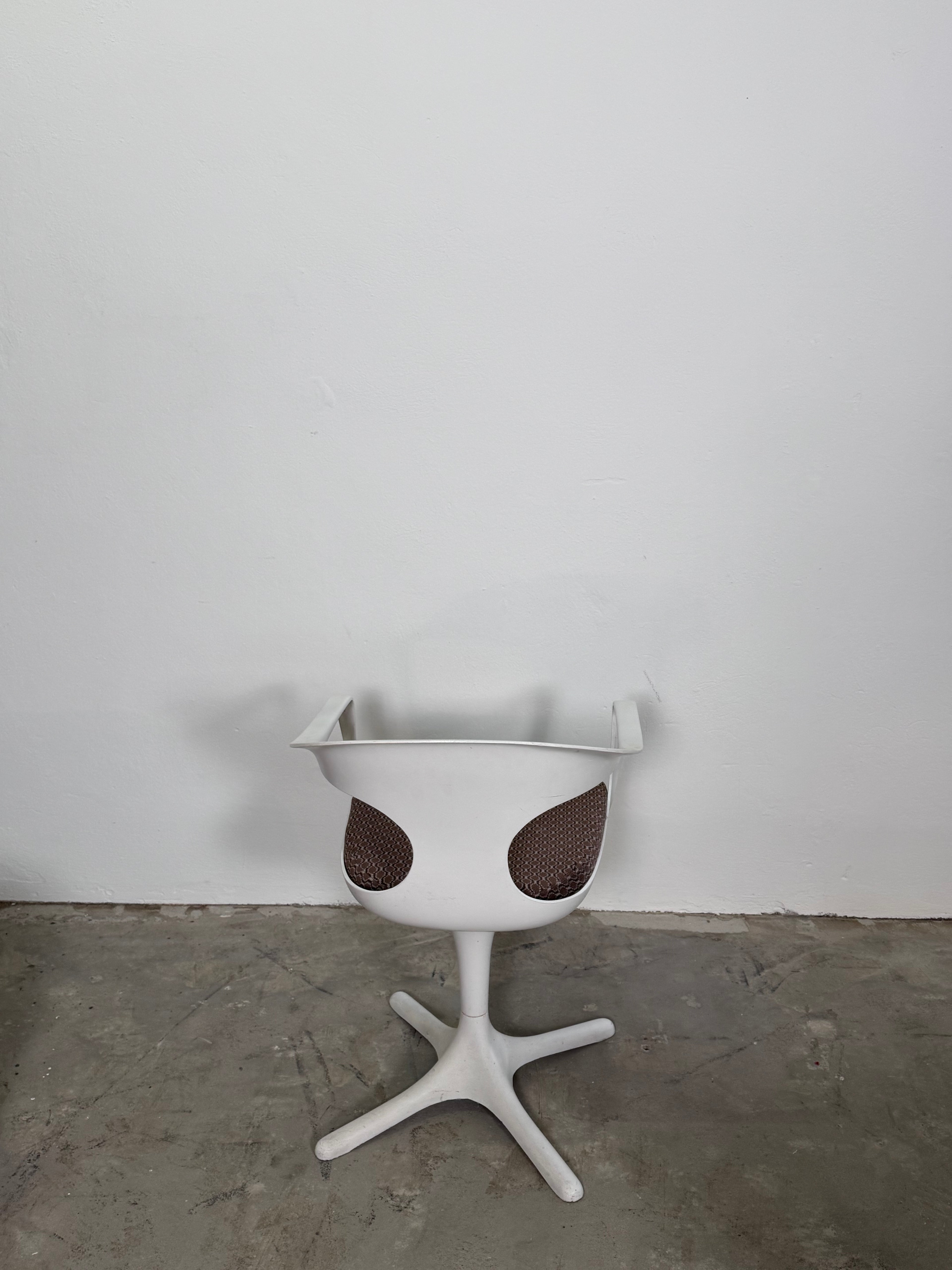 1 von 5 Space Age Stuhl von Konrad Schäfer für Lübke Seltener Prototyp, 1970er, Vintage Design
