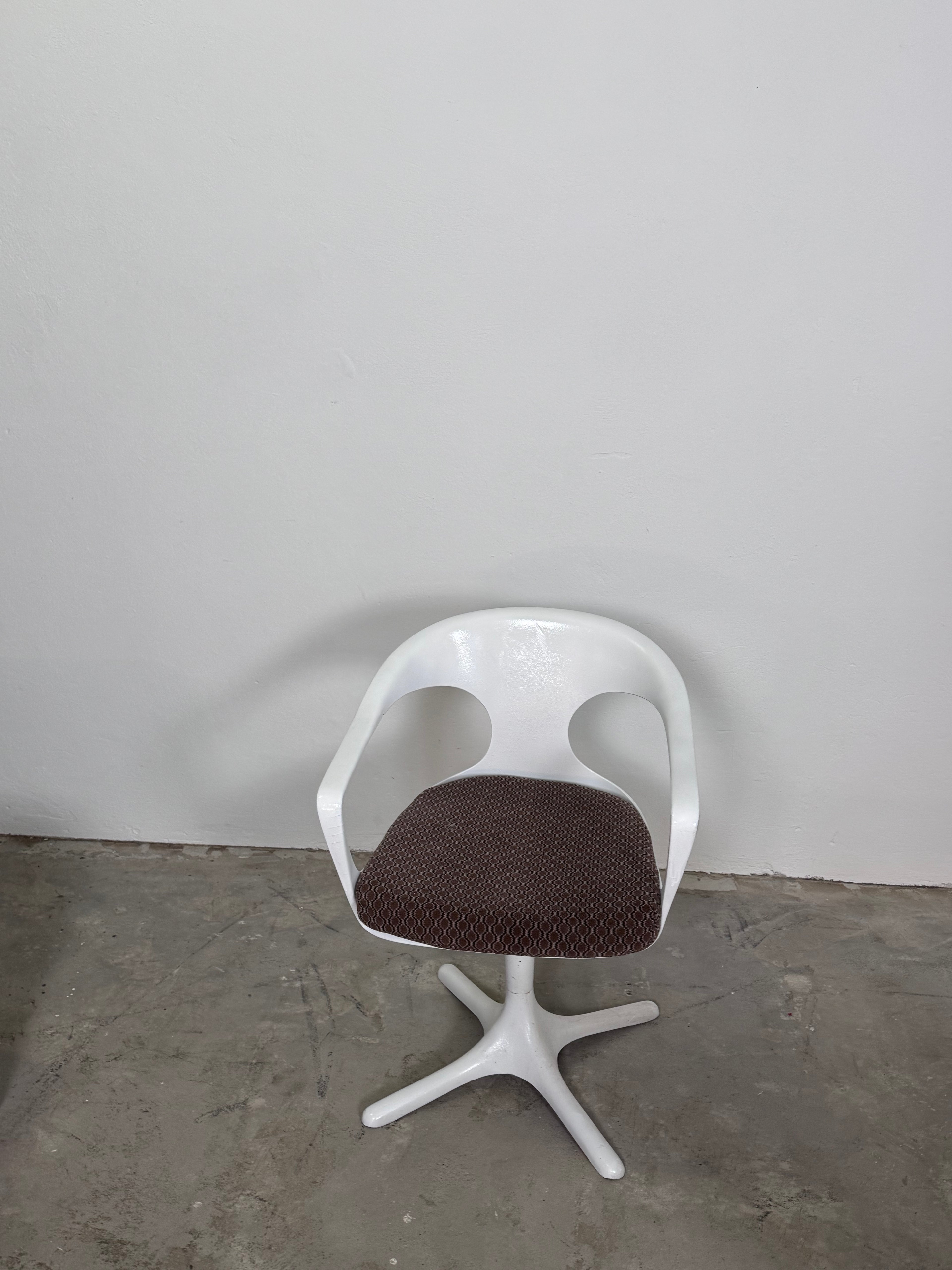 1 von 5 Space Age Stuhl von Konrad Schäfer für Lübke Seltener Prototyp, 1970er, Vintage Design