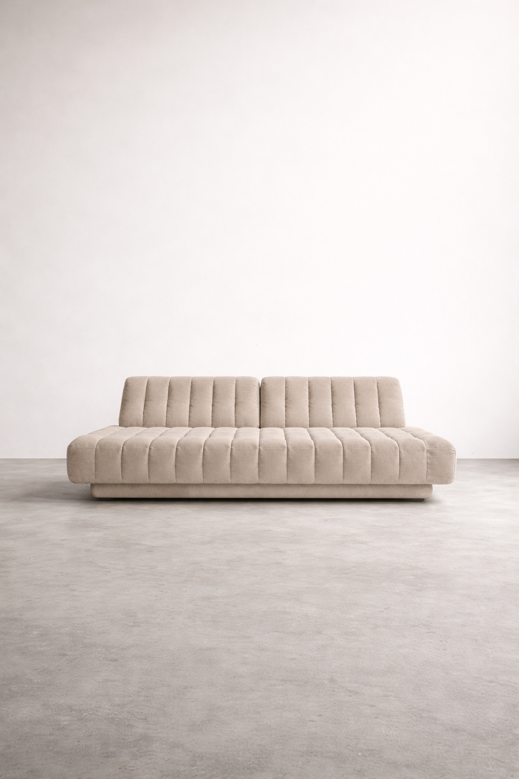 De Sede DS-85 Sofa / Daybed – seltene Baumwolle-Leinen-Version – 1970er