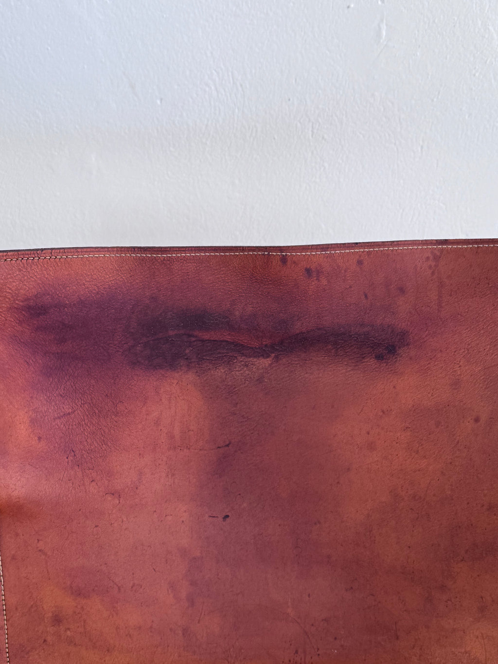 Eddie Harlis für Thonet, ST 805, Sling Lounge Chair aus cognacfarbenem Sattelleder, 1960er/1970er