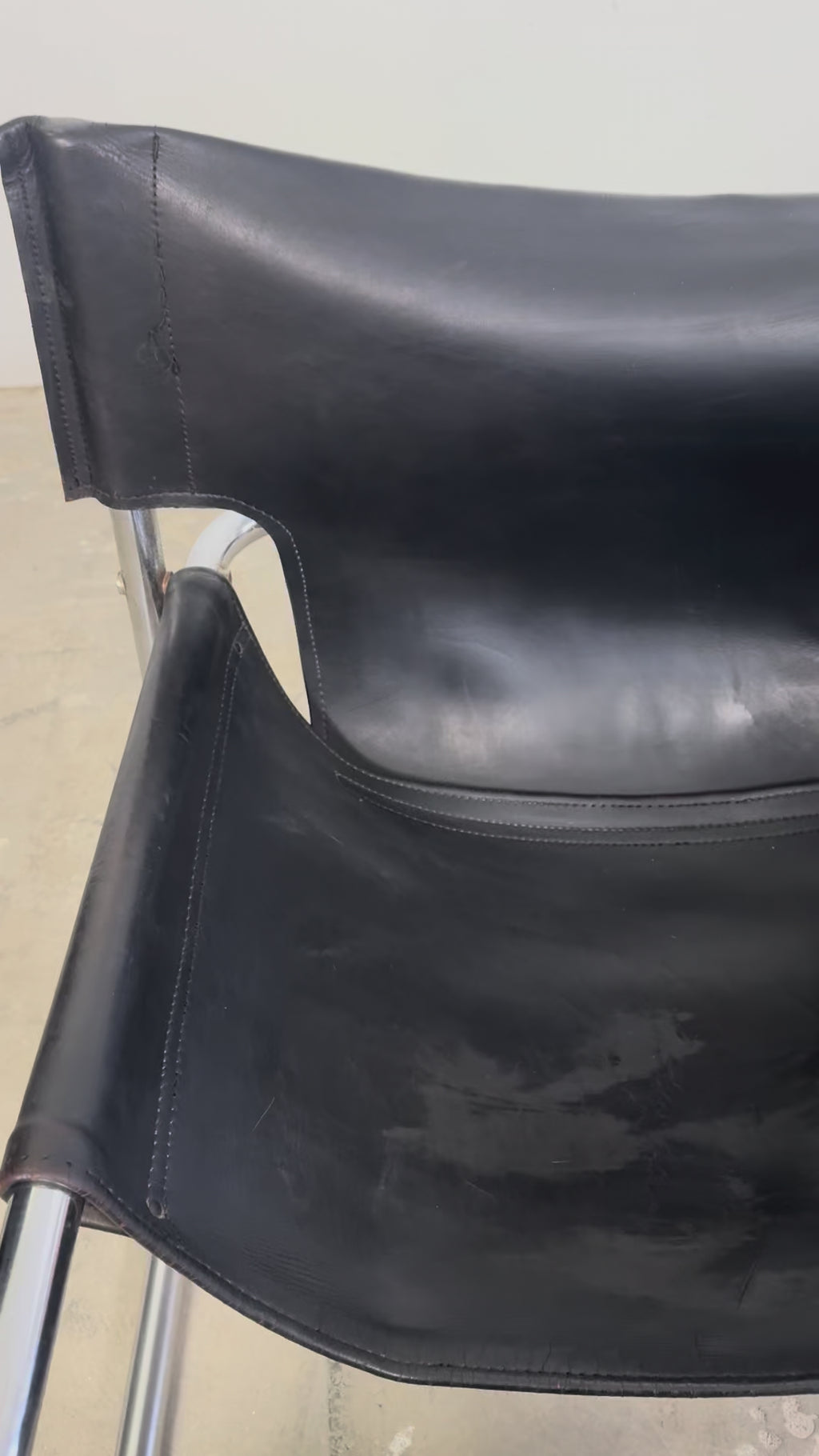 Rodney Kinsman T1 Lounge Chair für OMK, 1960er – Vintage Ledersessel aus Stahlrohr – Mid Century Designklassiker