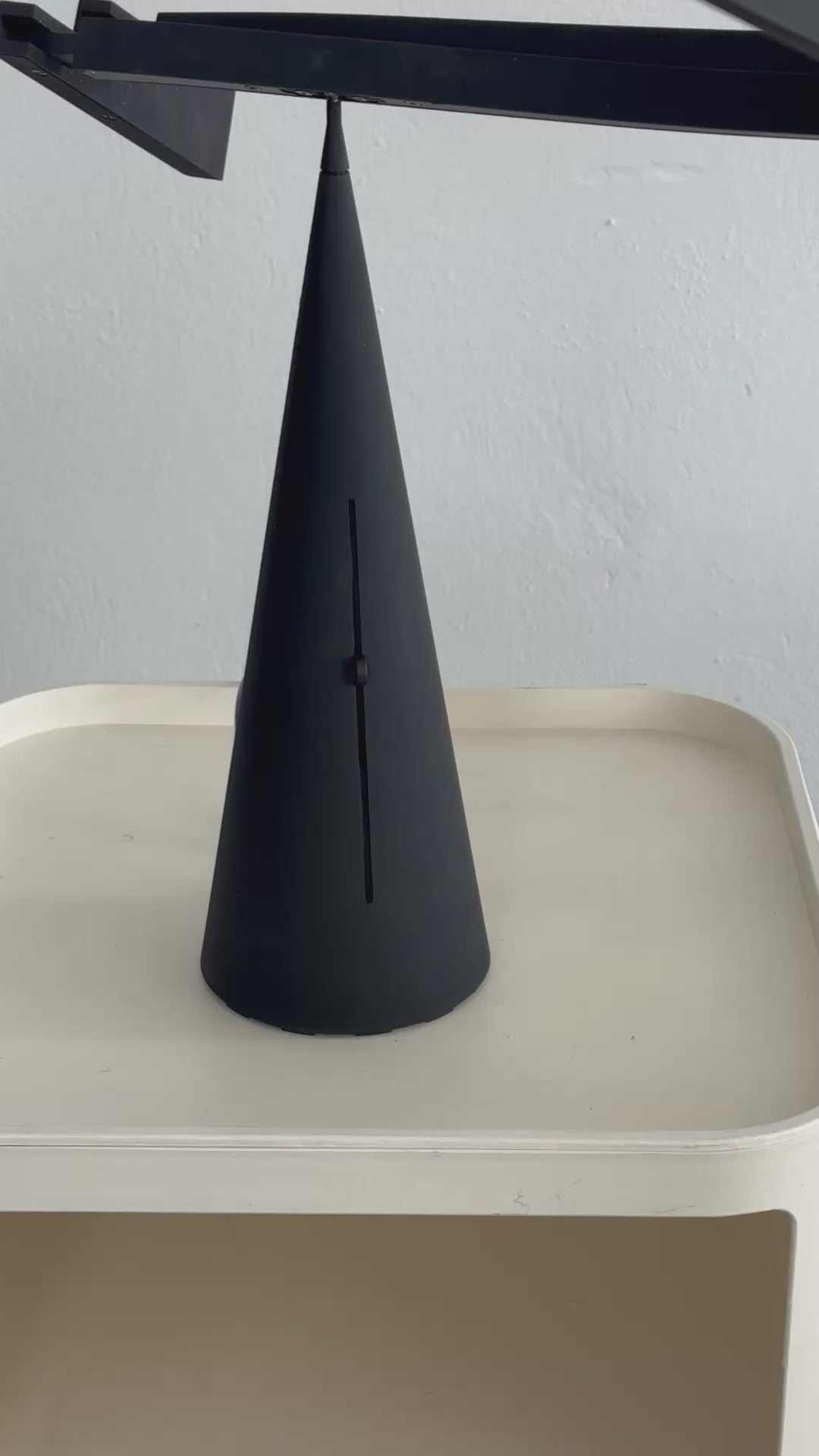 Italiana Luce Tabla Tischlampe, Barbaglia & Colombo, 1980er Postmodern, verstellbare Halogen Designleuchte